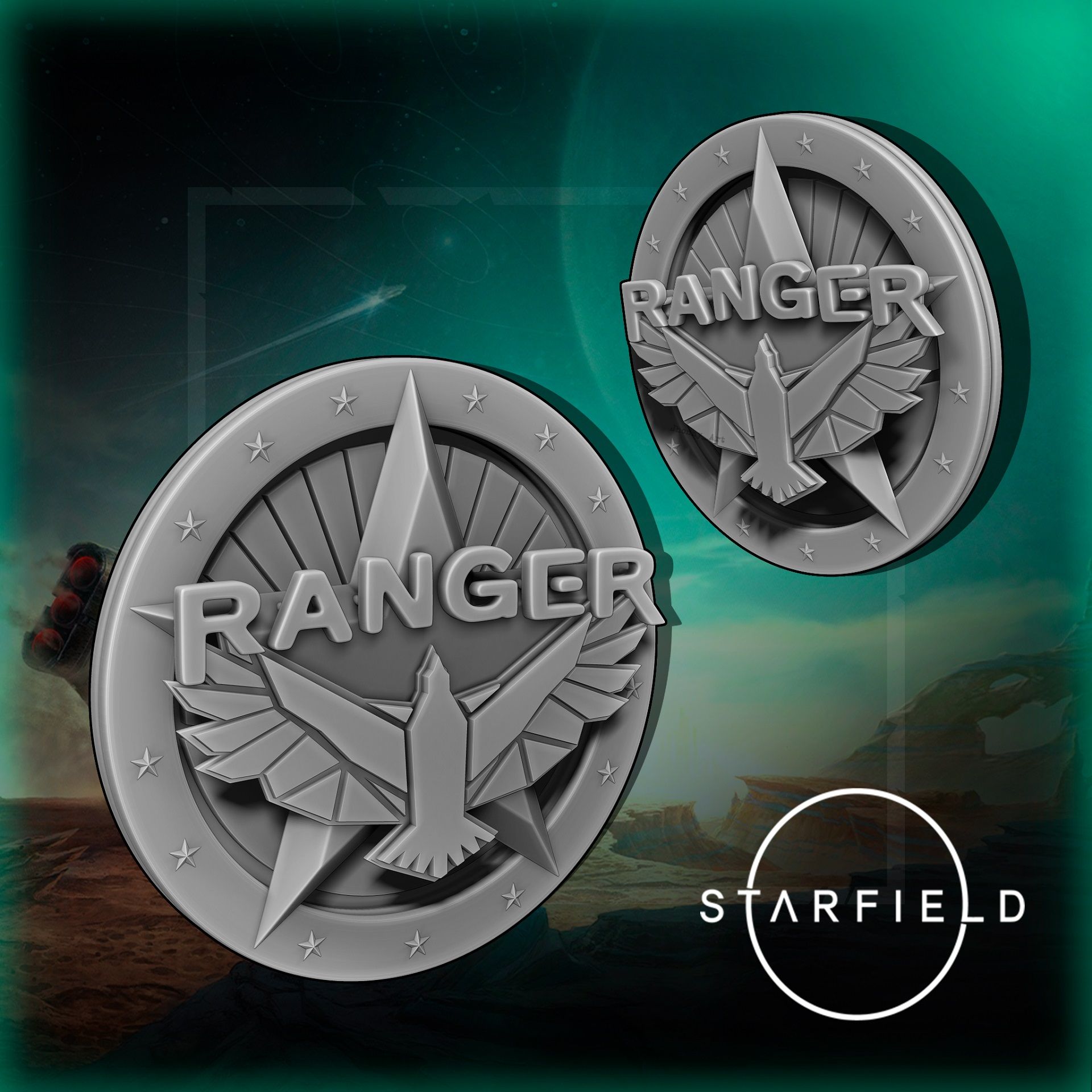 لوگوی Freestar Rangers در بازی استارفیلد