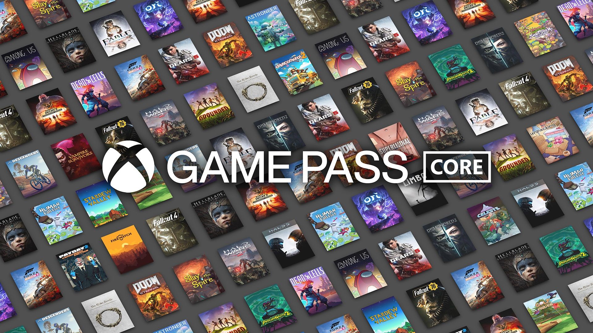 سرویس اشتراکی Game Pass Core