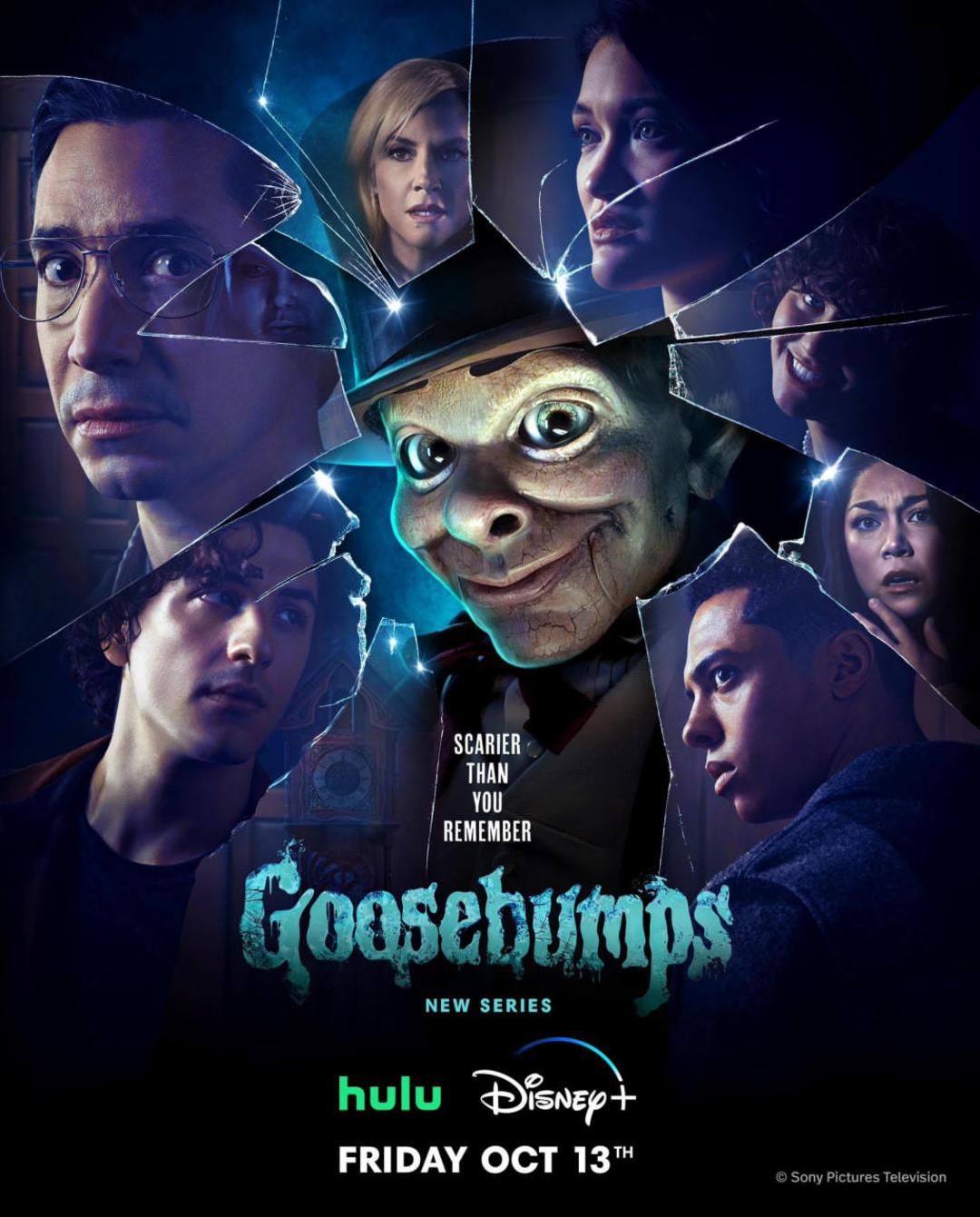 اولین پوستر سریال Goosebumps