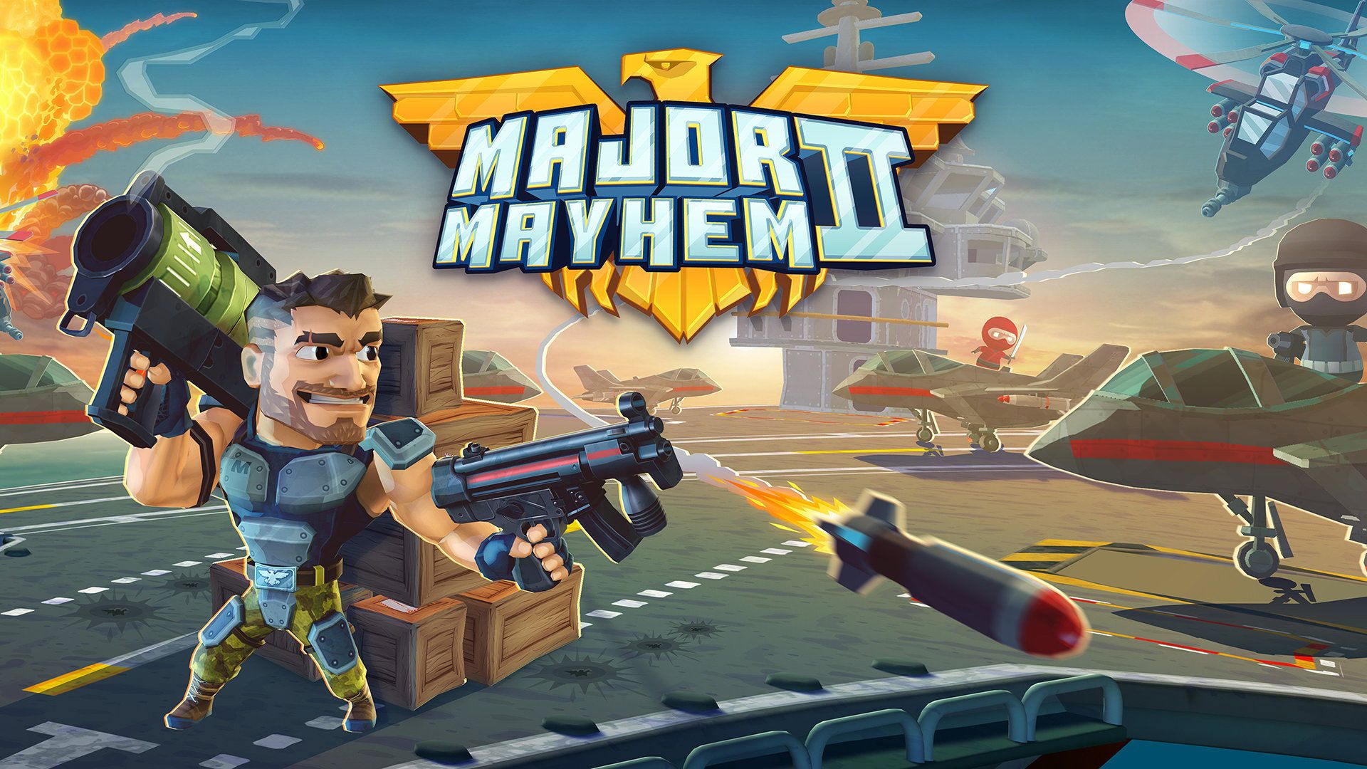 بازی موبایل Major Mayhem 2