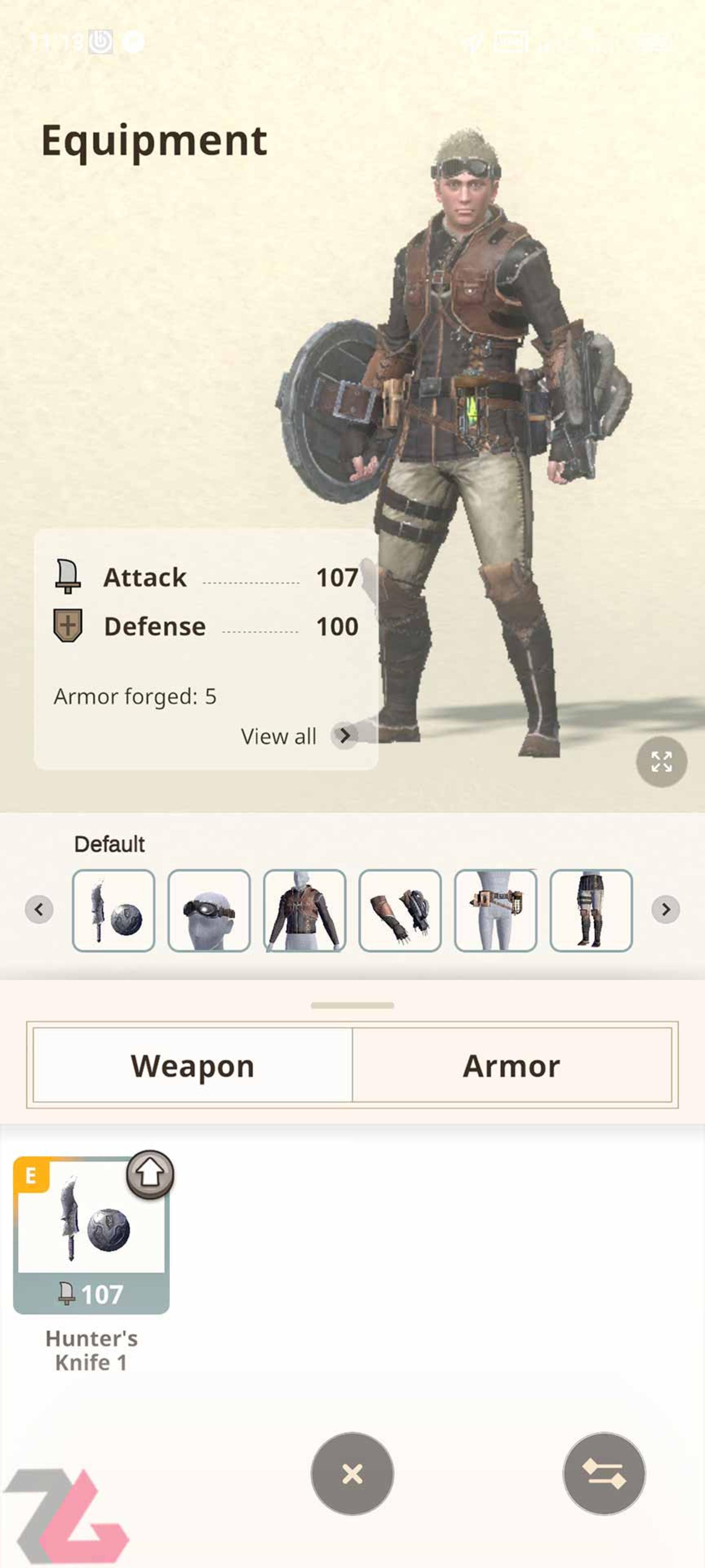 شخصیت اصلی بازی Monster Hunter Now