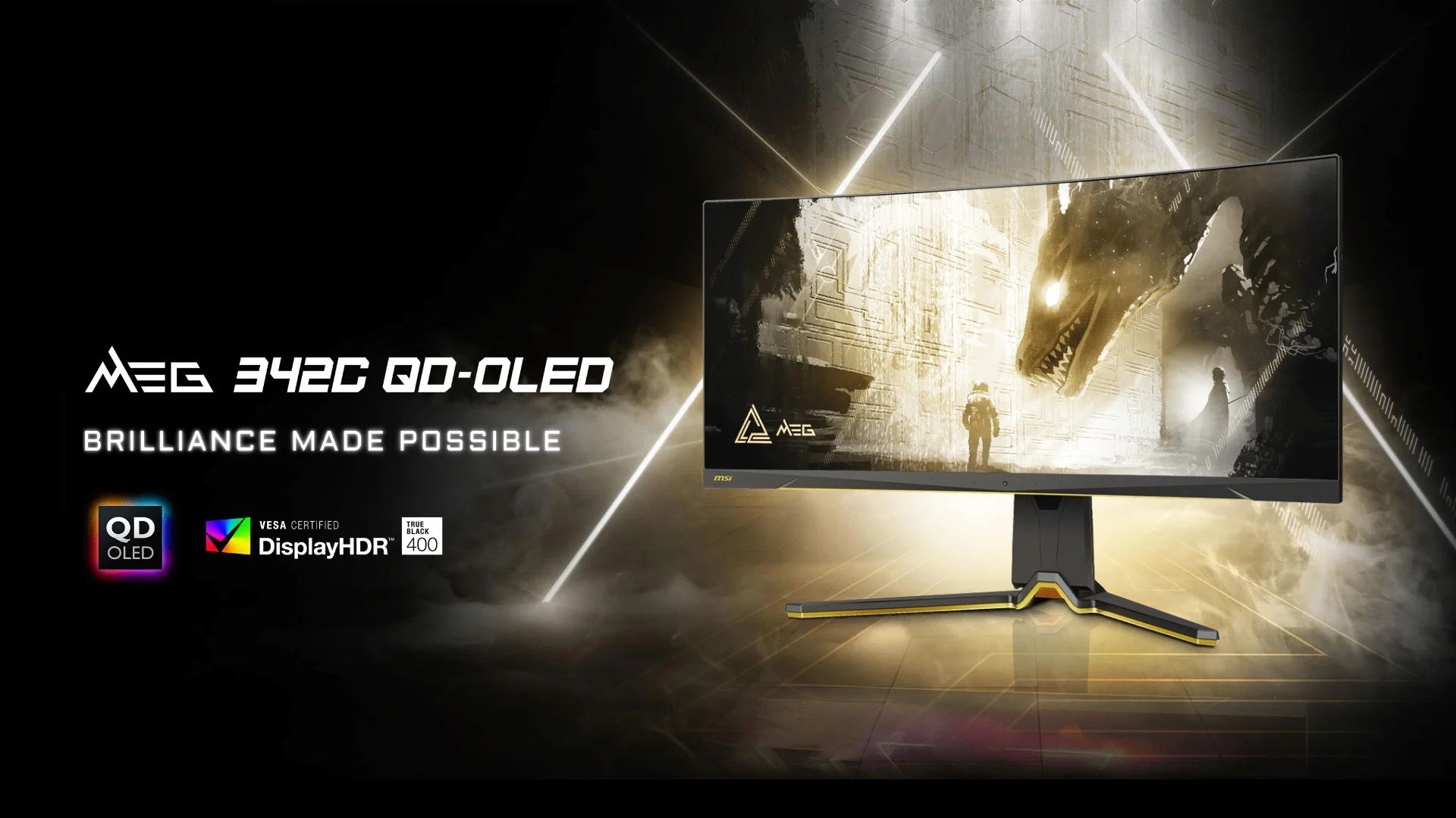 مانیتور QD OLED شرکت MSI