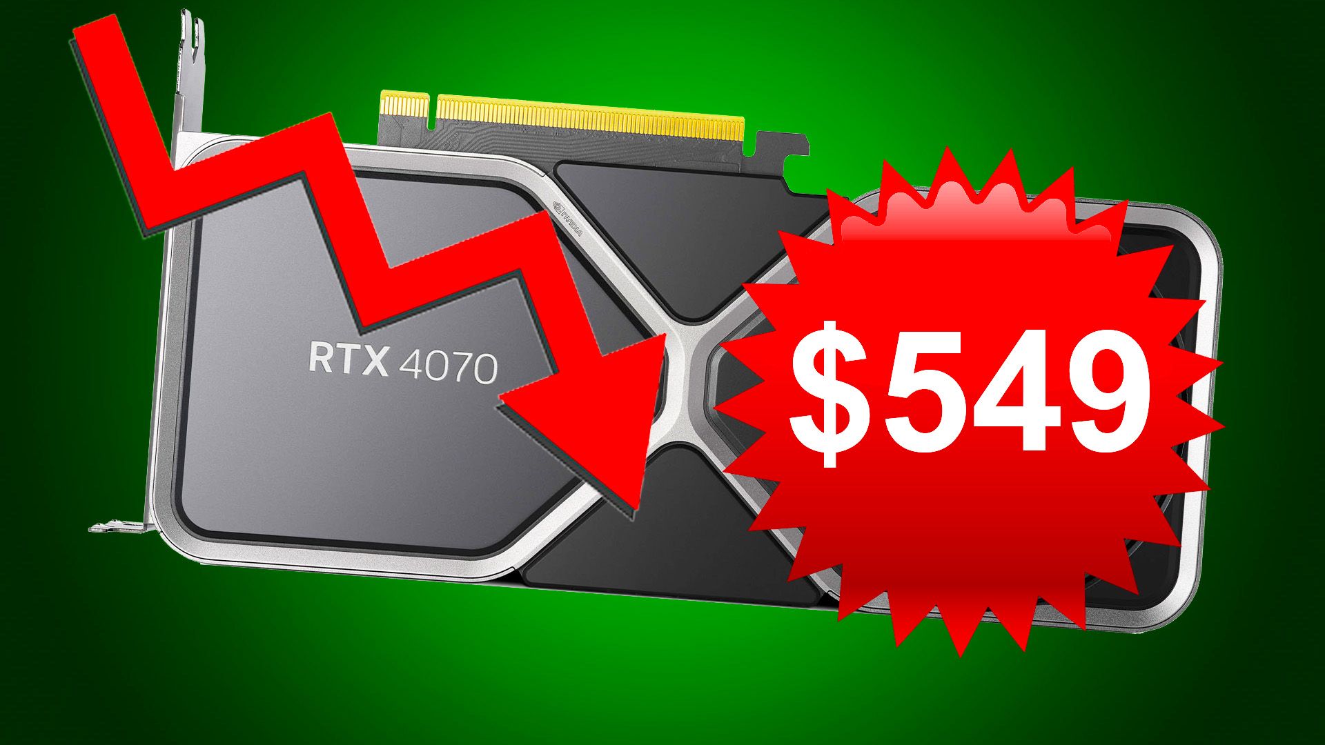 افت قیمت RTX 4070