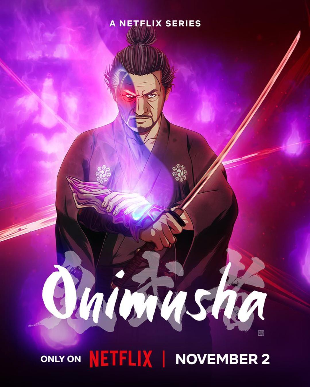 اولین پوستر انیمه Onimusha 