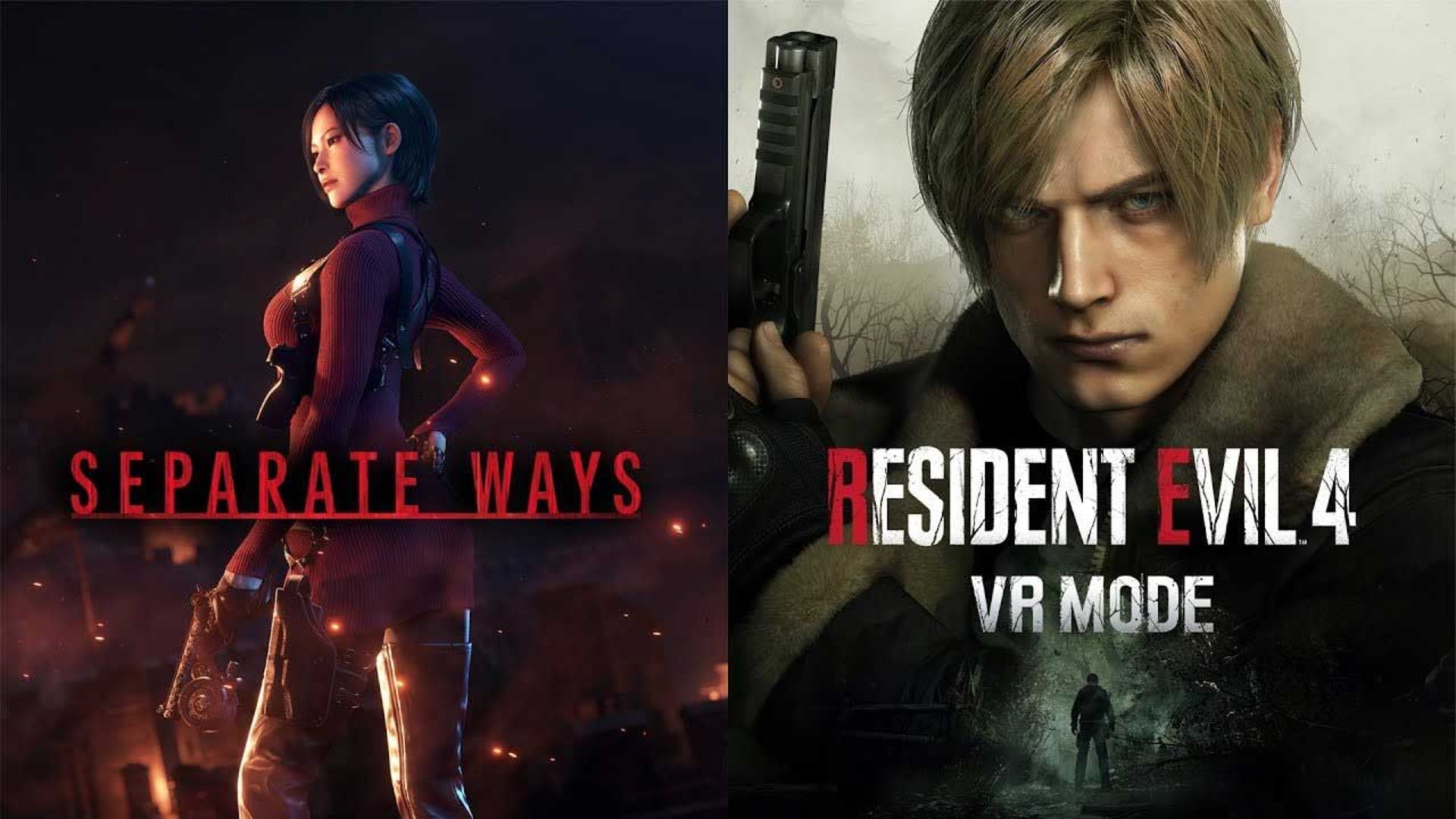 حالت واقعیت مجازی ریمیک رزیدنت ایول ۴ و دی ال سی Separate Ways بازی Resident Evil 4 Remake کپکام با محوریت ایدا وانگ