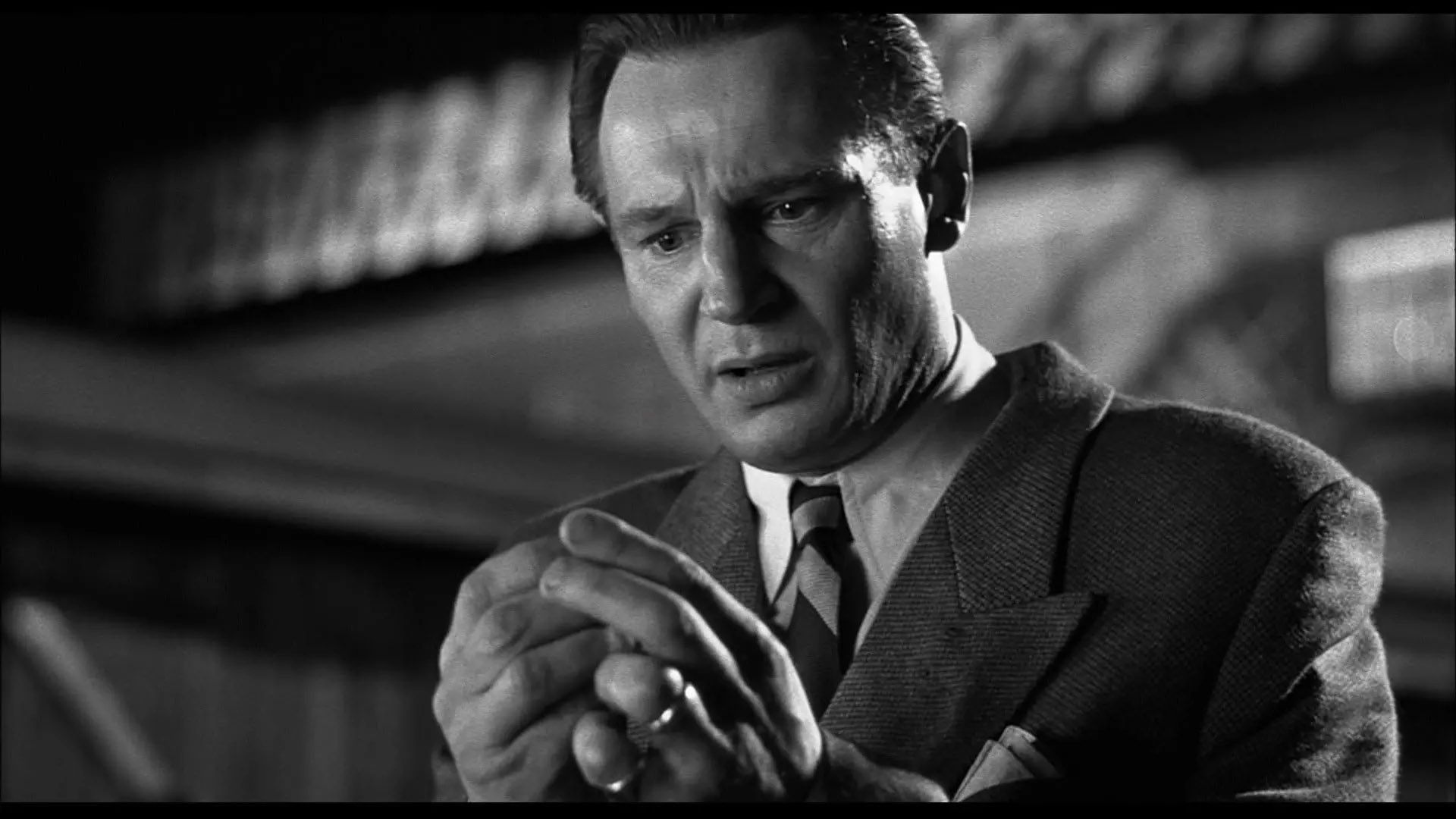 لیام نیسون در فیلم Schindler’s List