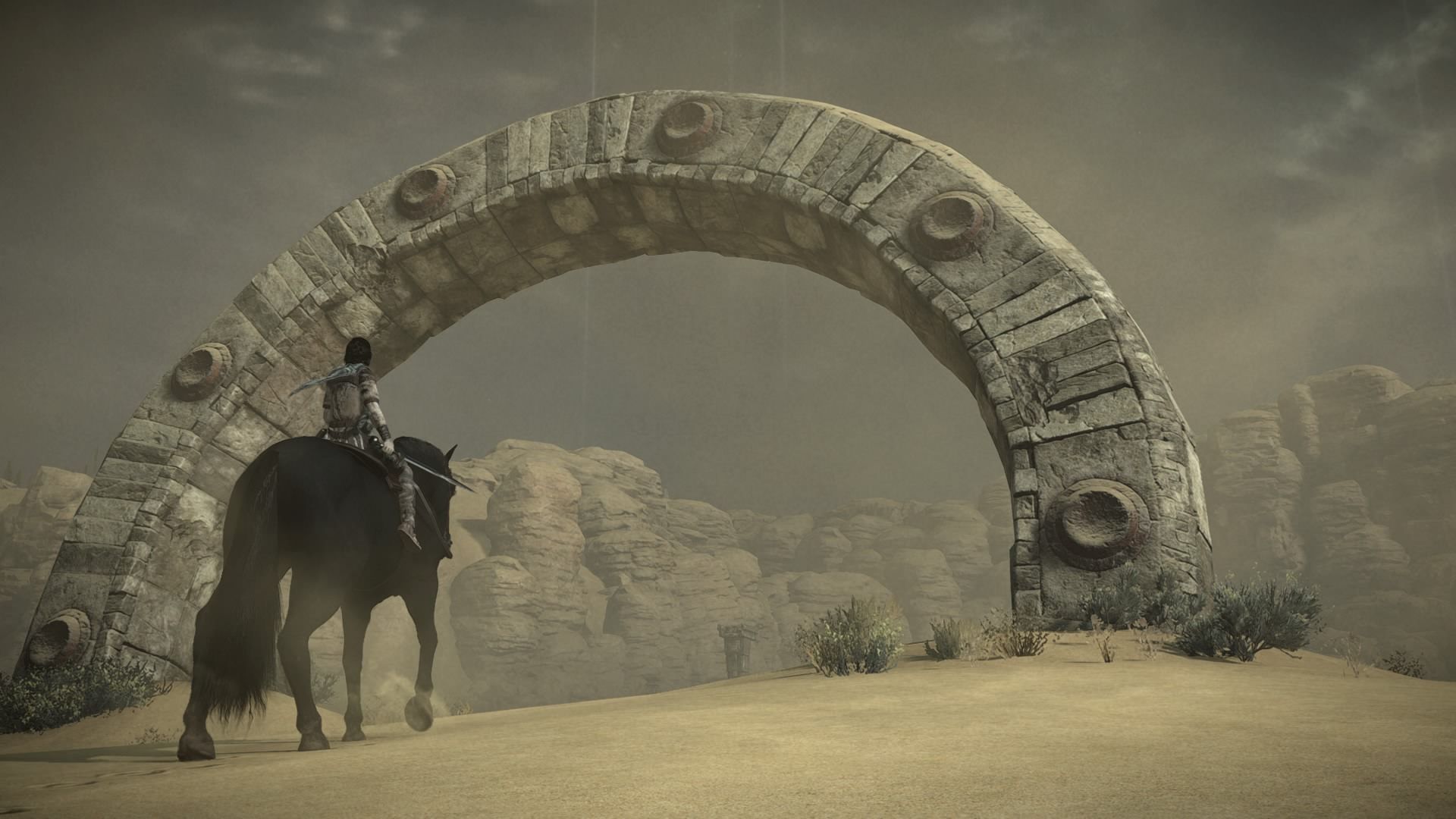 حلقه‌های بیابانی در بازی Shadow Of The Colossus