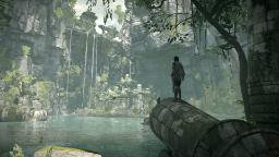 معبدی در کنار دریاچه در بازی shadow of the colossus