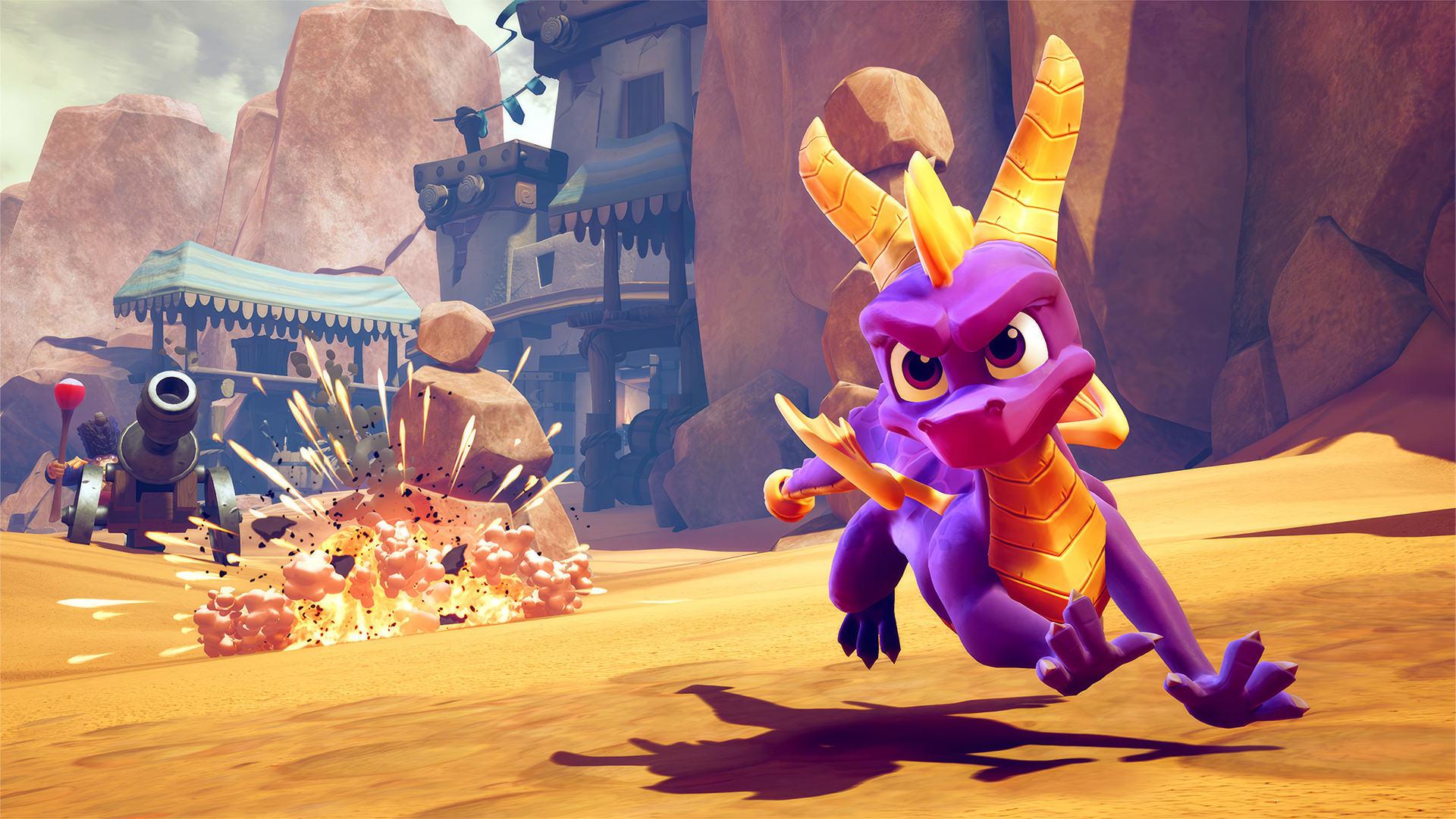 ماجراجویی اسپایرو در بازی Spyro Reignited Trilogy 