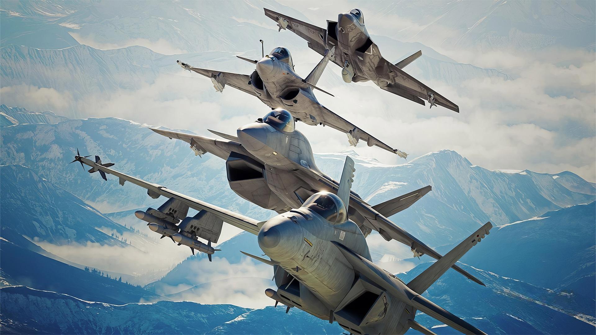 جنگنده‌های بازی Ace Combat 7: Skies Unknown