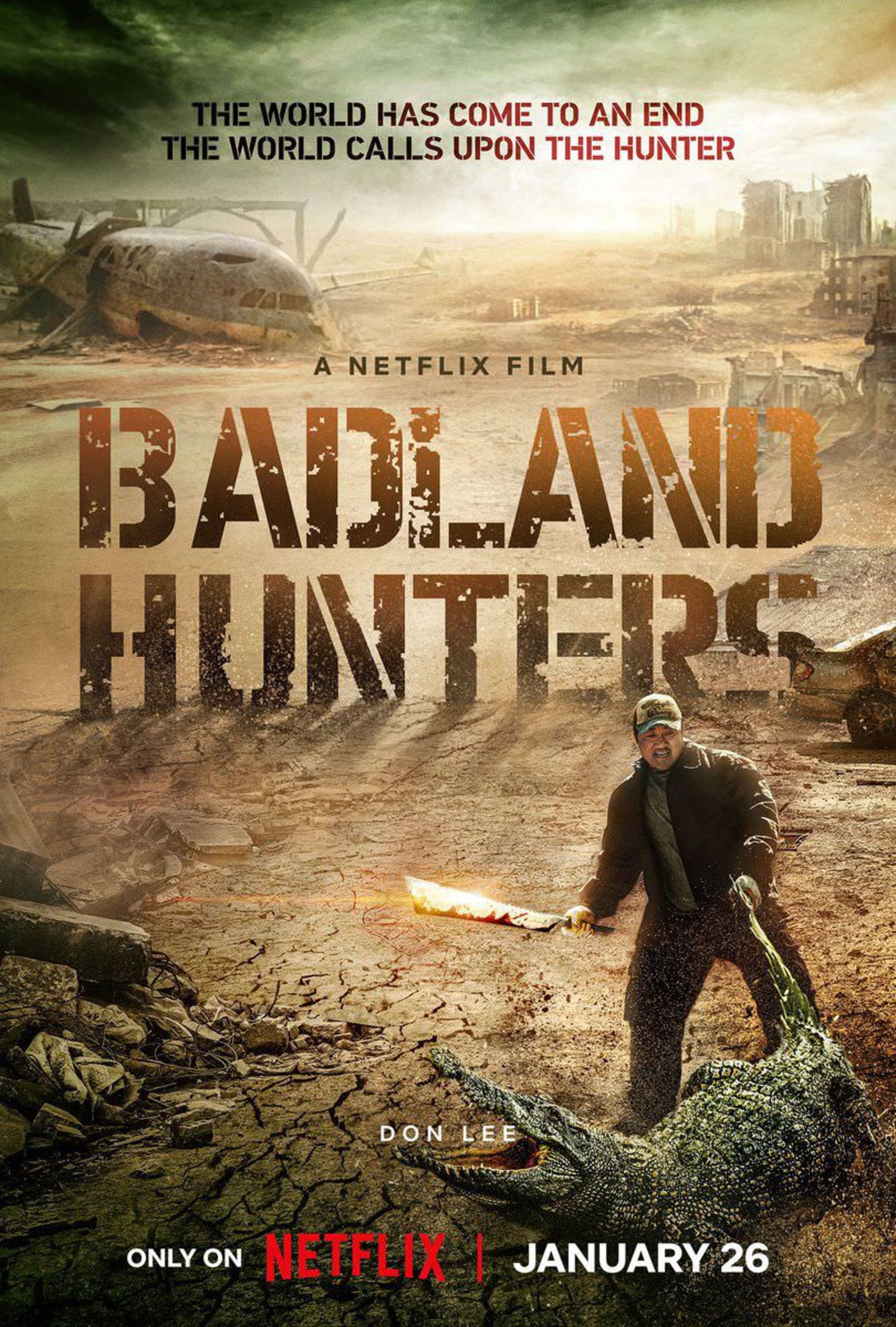 اولین پوستر فیلم Badland Hunters