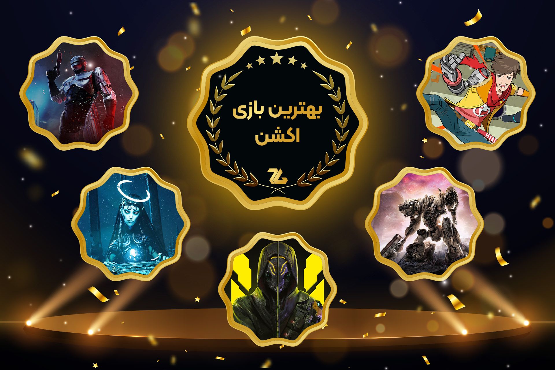 پوستر بهترین بازی اکشن ۲۰۲۳ از نگاه زومجی