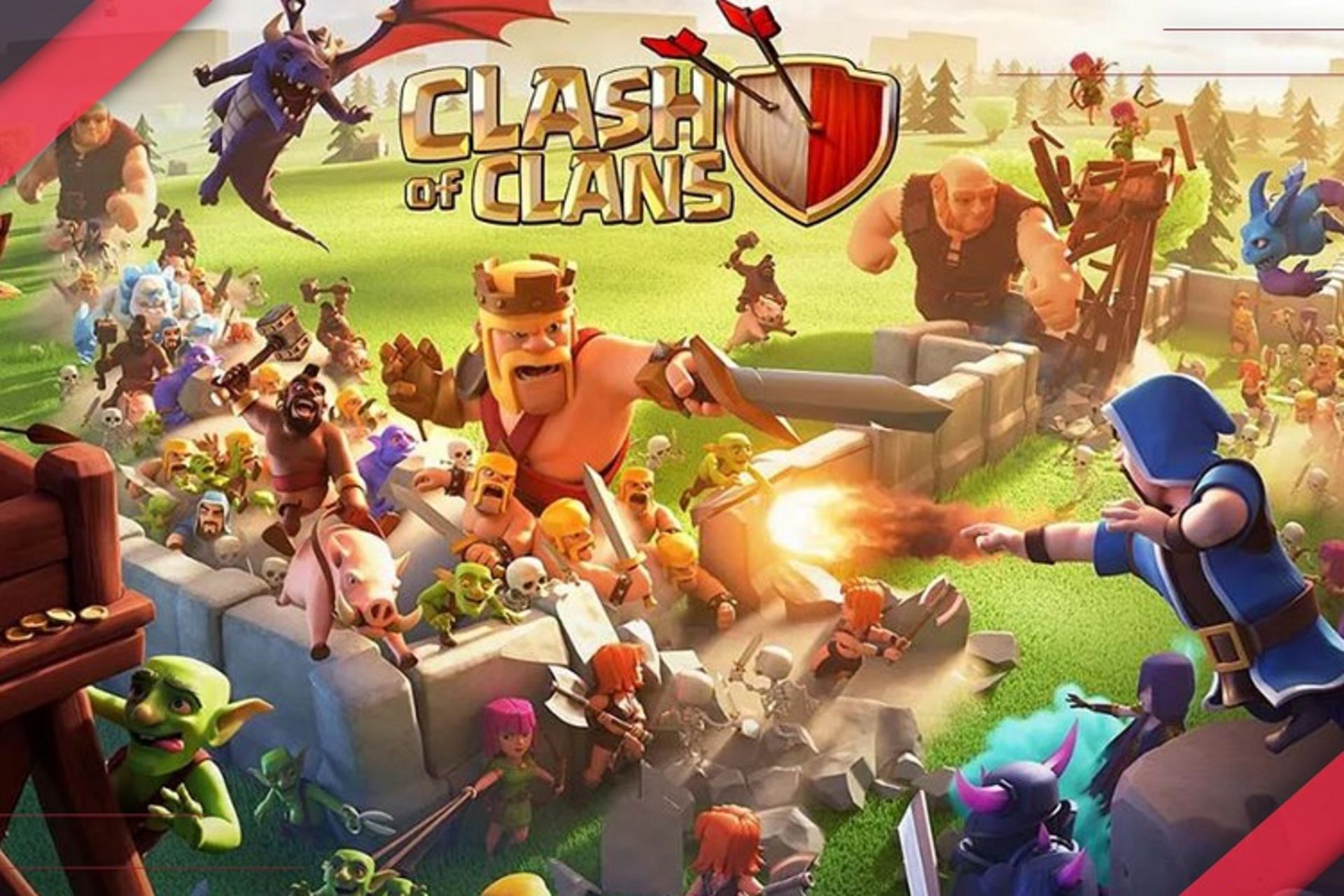 والپیپر بازی Clash of Clans