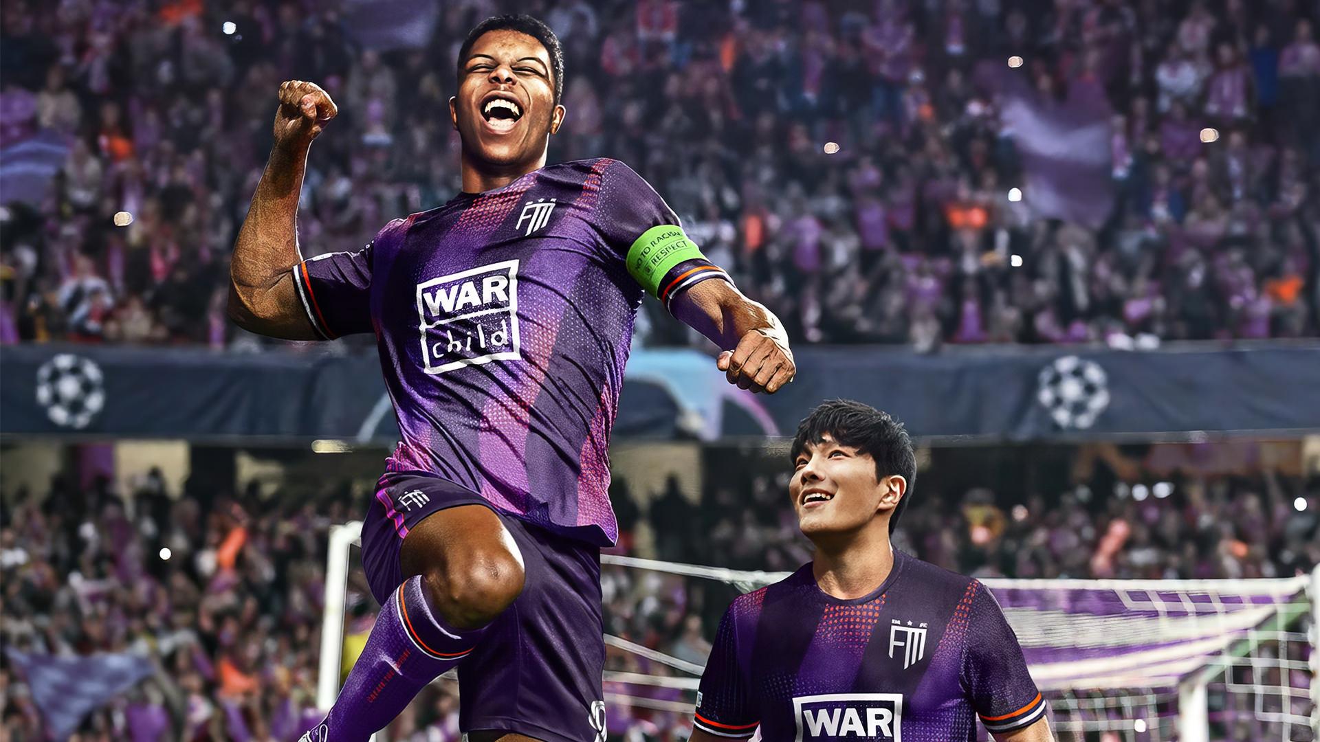 شادی پس از گل در بازی Football Manager 2024