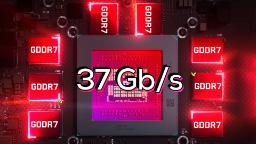 سرعت حافظه GDDR7 در گرافیک ها 