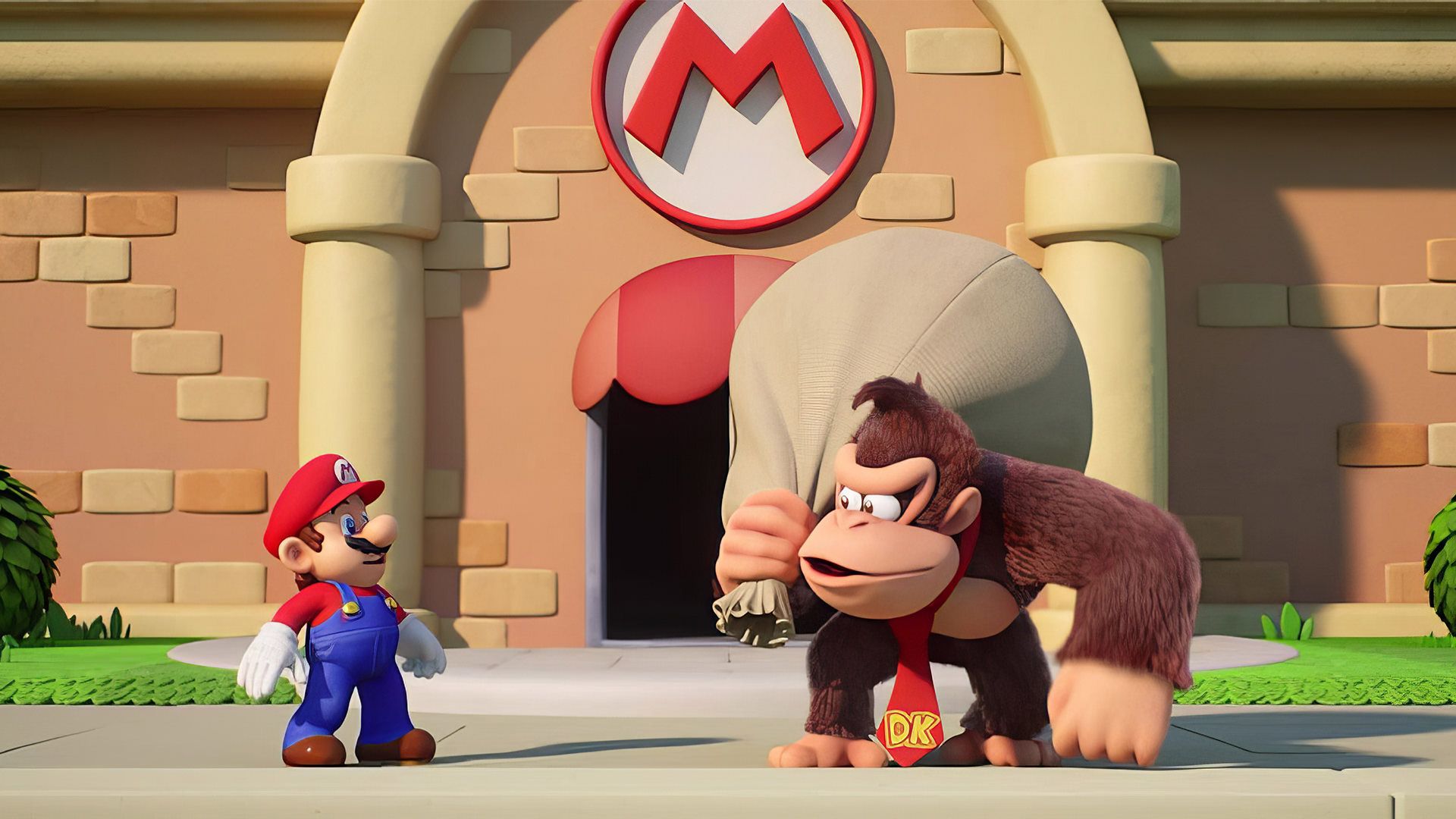 تقابل ماریو و دانکی کونگ در بازی Mario vs. Donkey Kong