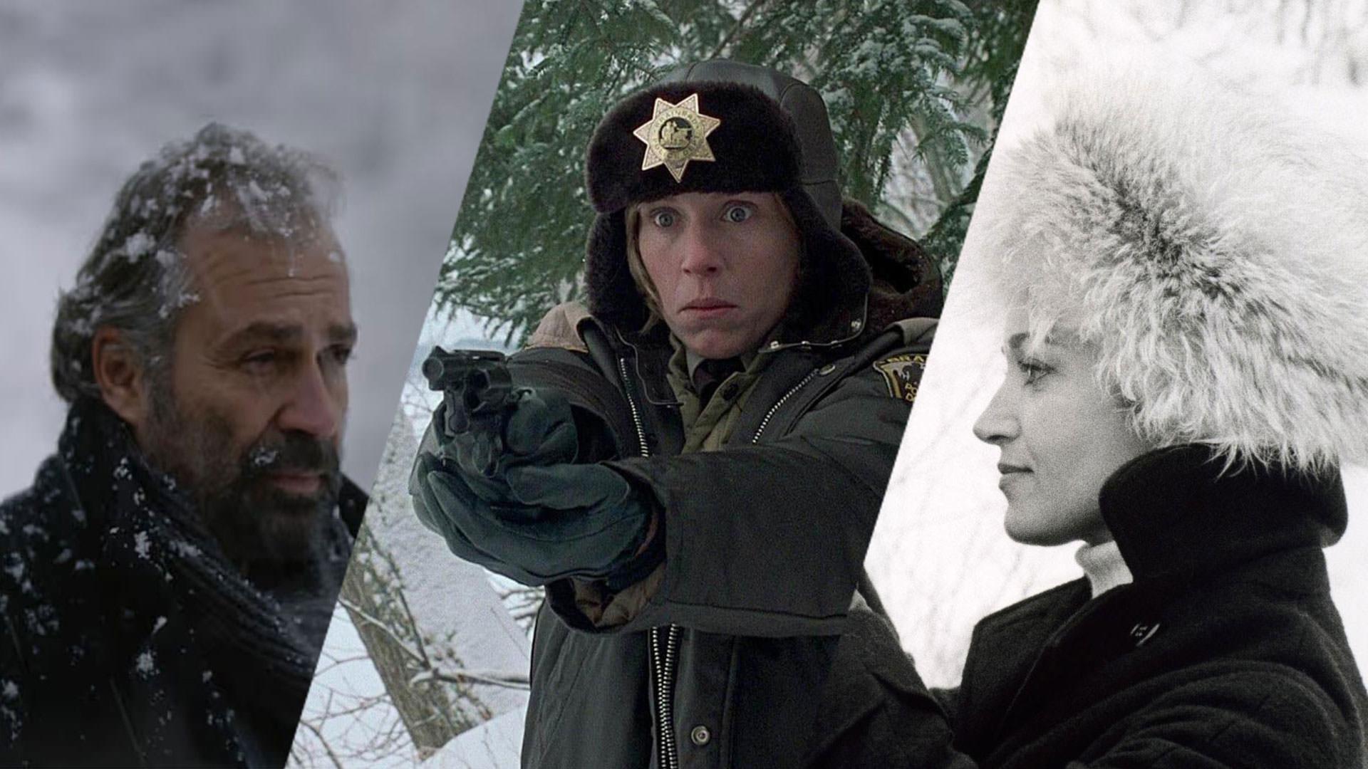 تصاویری از فیلم‌های شب من در خانه‌ی ماد به کارگردانی اریک رومر، فارگو به کارگردانی برادران کوئن و خواب زمستانی به کارگردانی نوری بیلگه جیلان