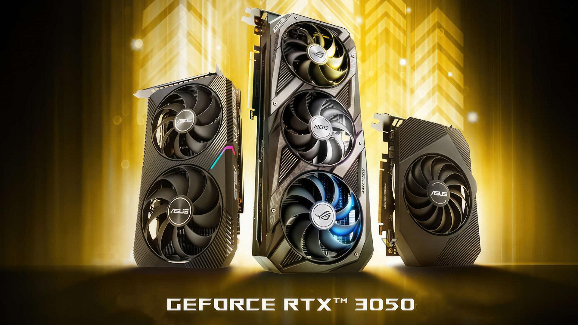 کارت های گرافیک سری NVIDIA GeForce RTX 3050 