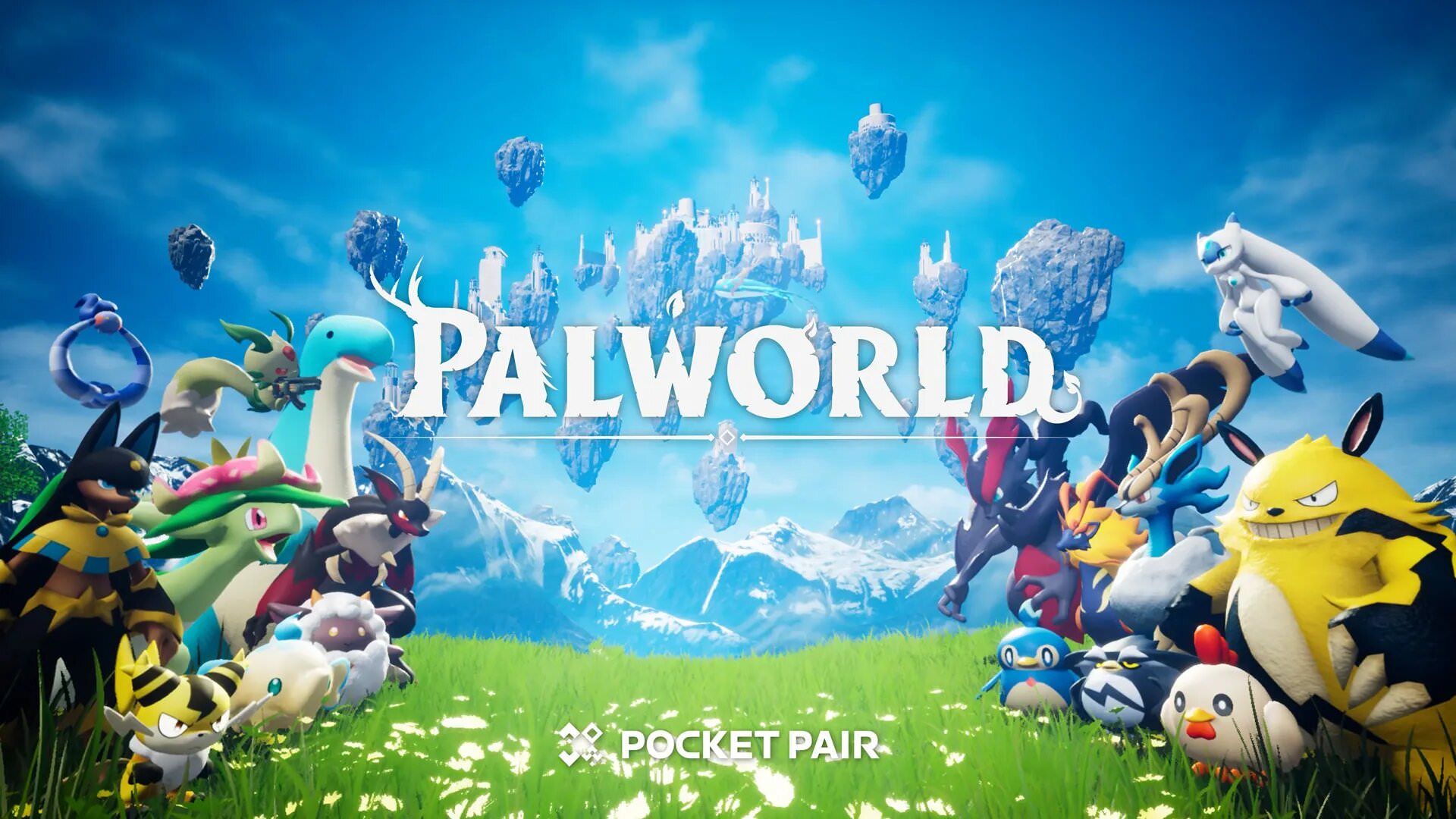 پوستر بازی Palworld 