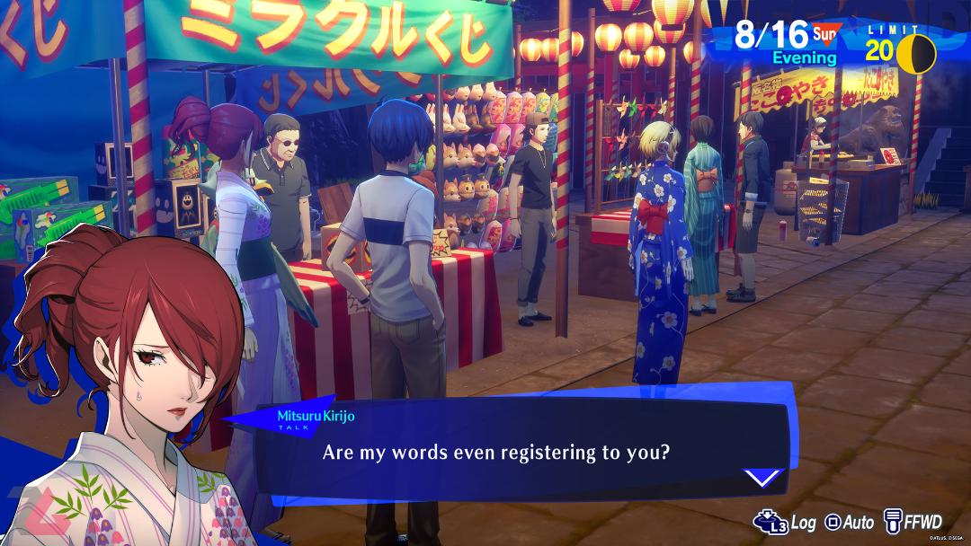 انجام فعالیت‌های Persona 3 Reload