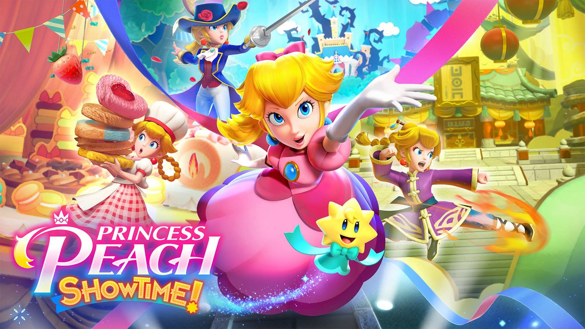 ماجراجویی‌های شاهزاده هلو در بازی Princess Peach: Showtime