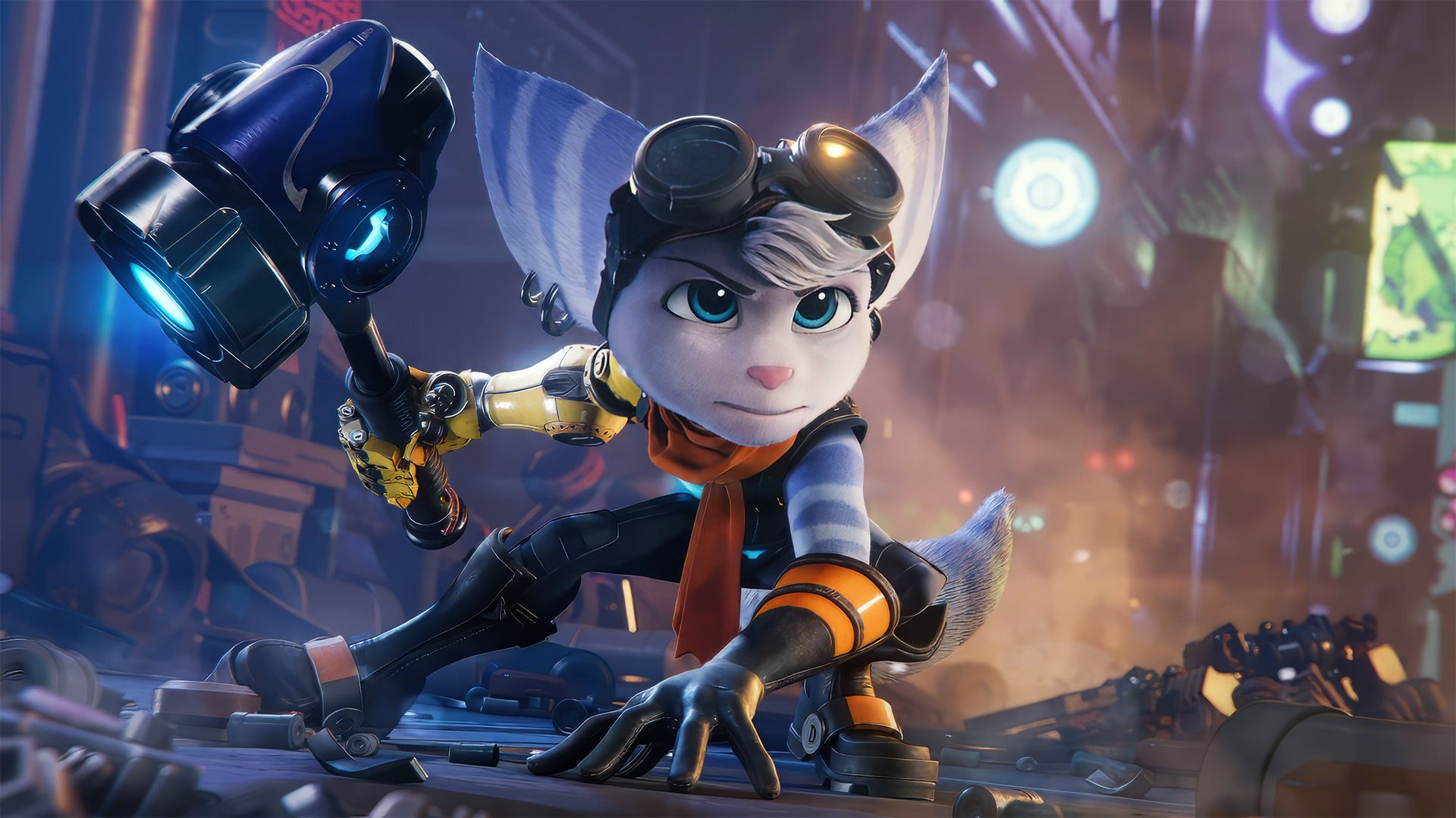 ماجراجویی ریوت در بازی Ratchet and Clank: Rift Apart