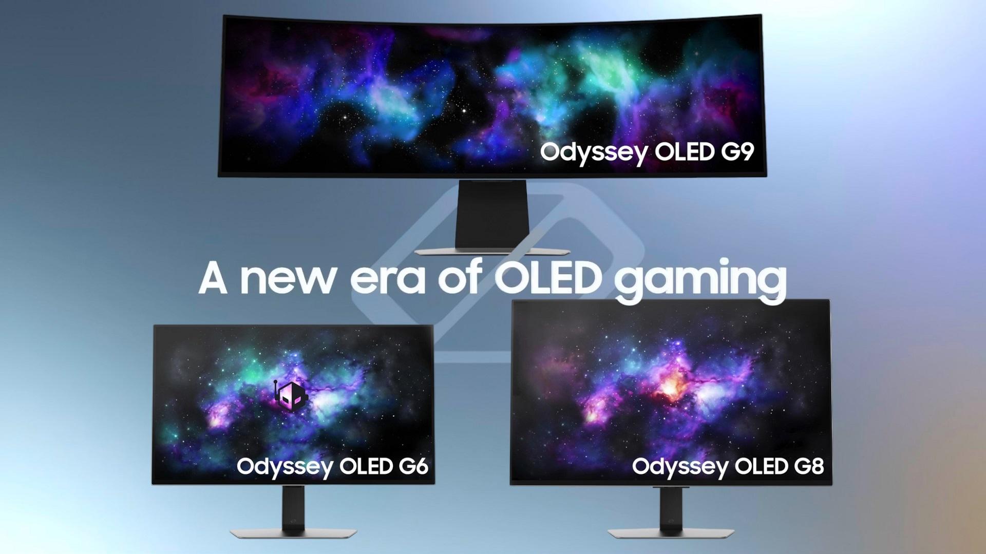 مانیتورهای Odyssey OLED 2024