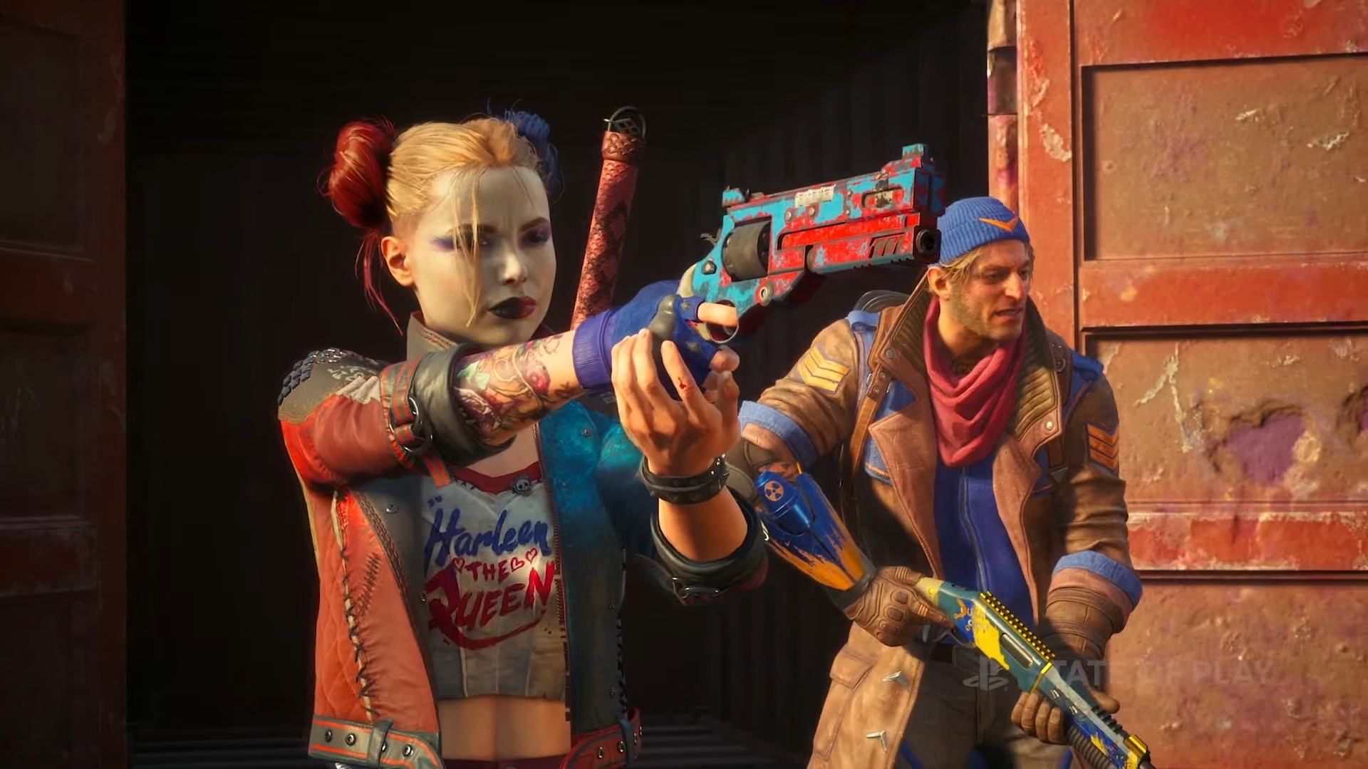 هارلی کویین و کاپیتان بومرنگ Suicide Squad: Kill the Justice League