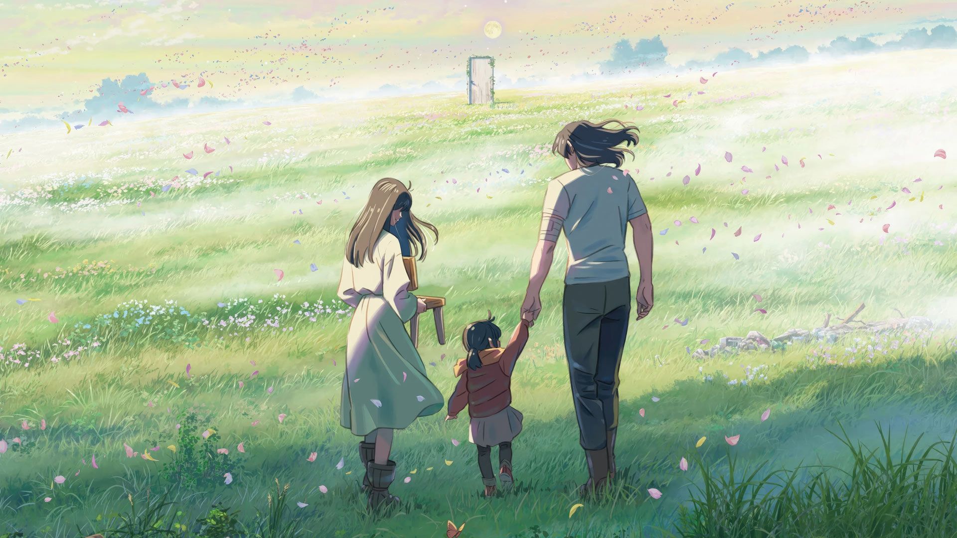 2024-1-suzume-a-man-woman-child-walking-in-meadow