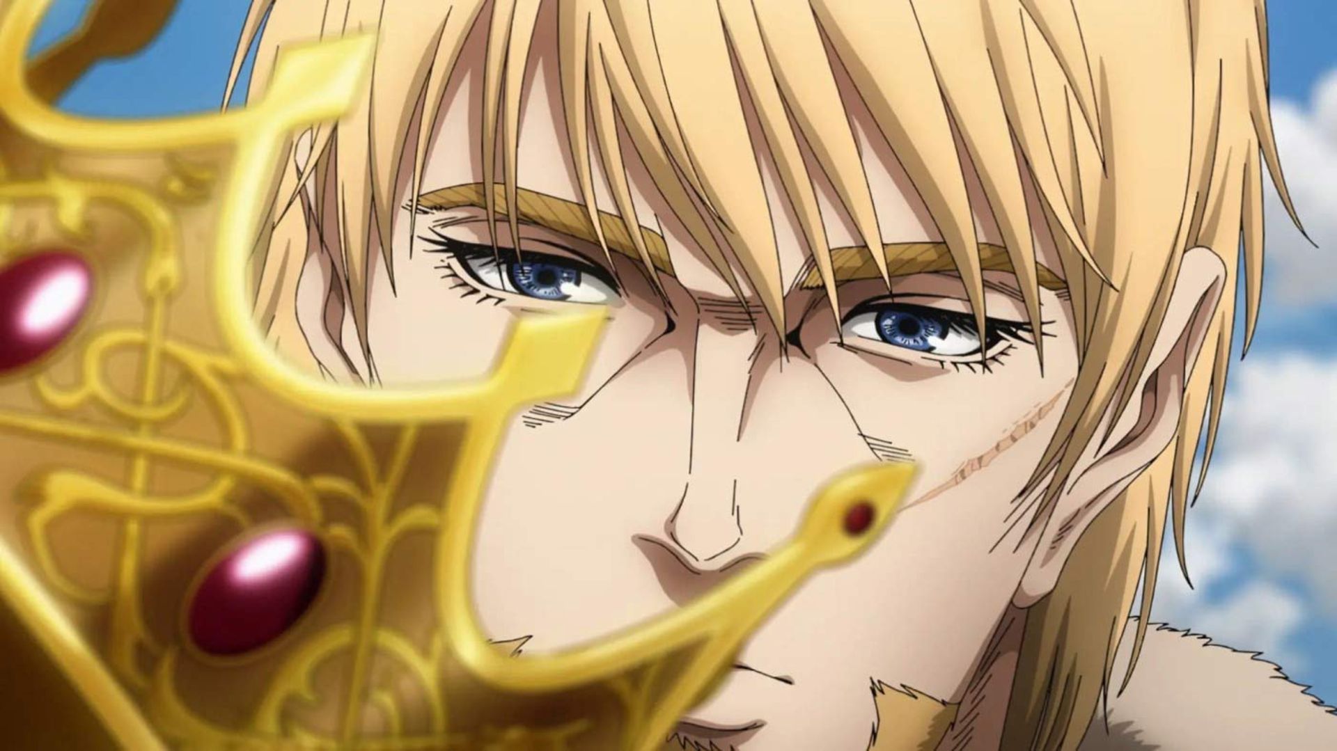 2024-1-vinland-saga-young-blonde-man-staring-at-a-golden-crown