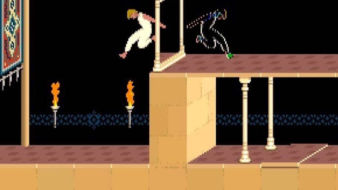 prince of persia Dos vintage  نسخه داس پرنس شاهزاده ایرانی
