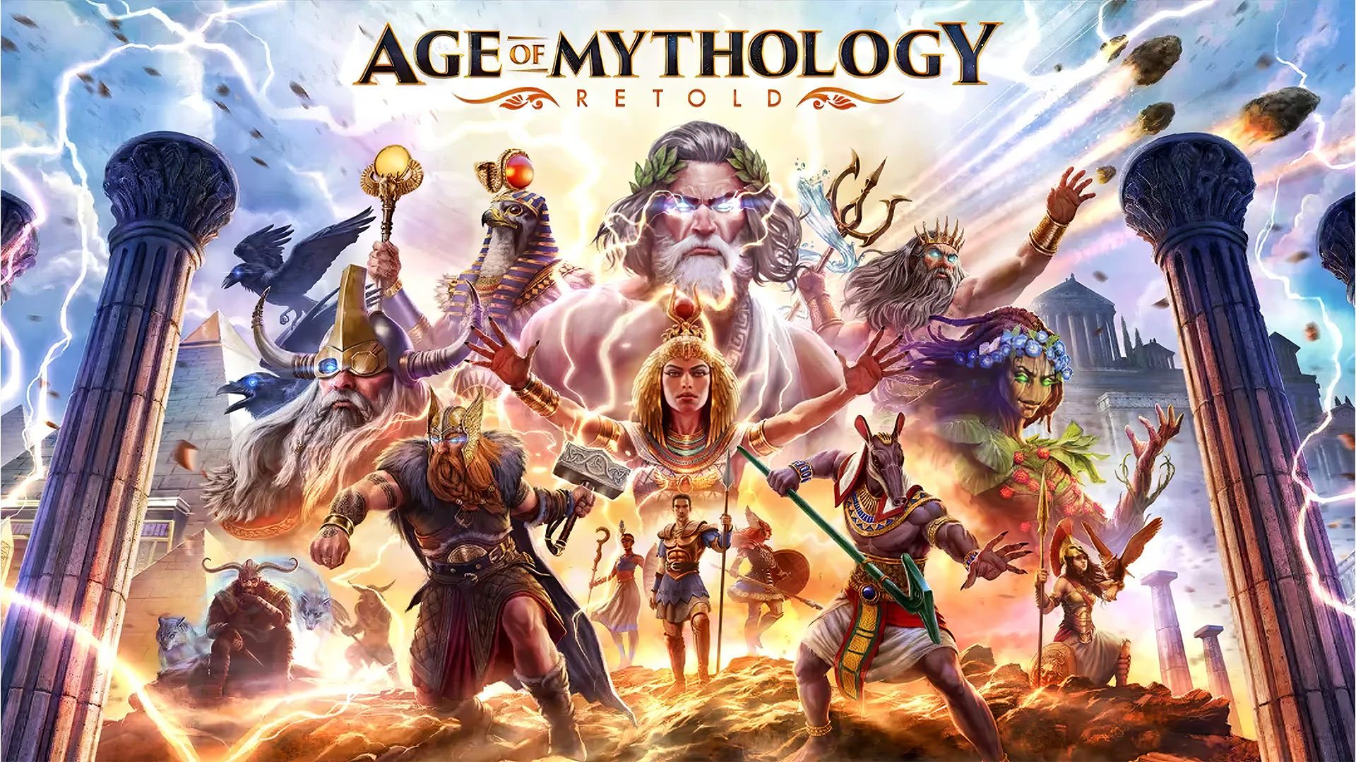 تصویر هنری بازی Age of Mythology: Retold 