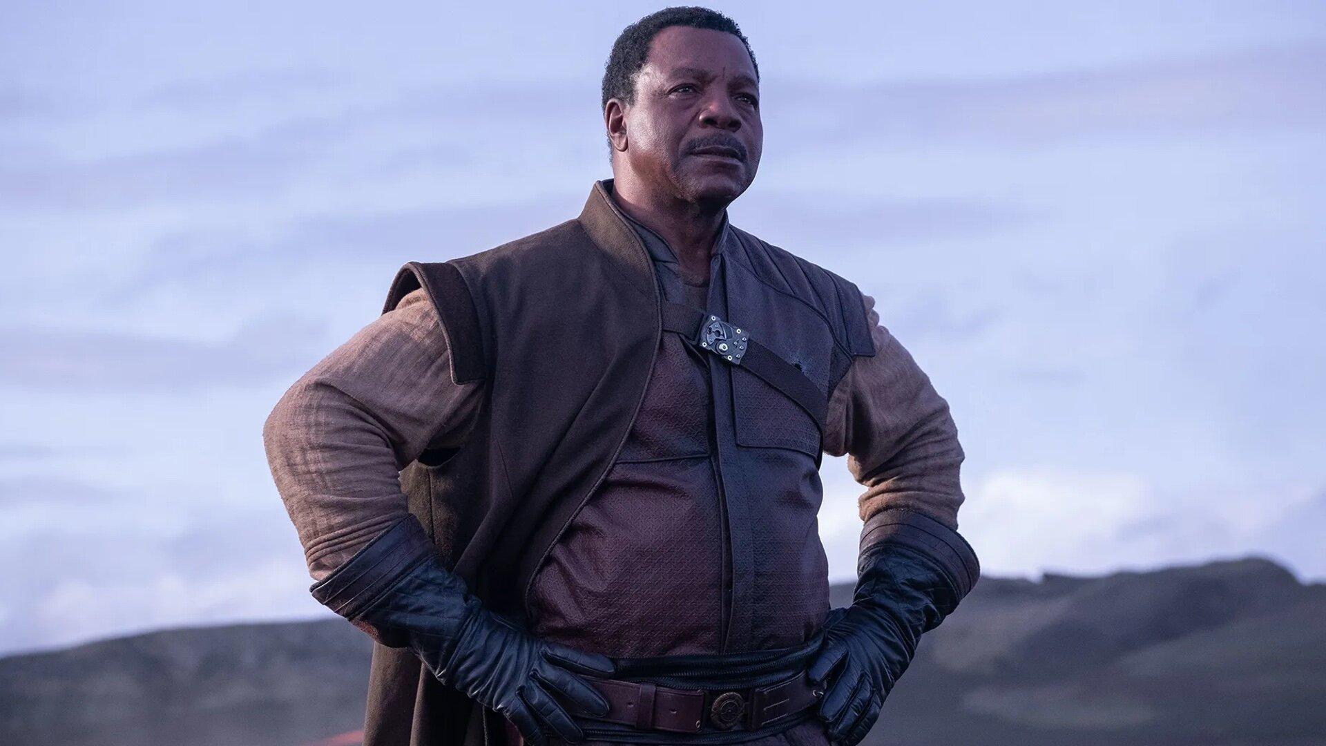 کارل ویترز در نقش گریف کارگا در سریال The Mandalorian