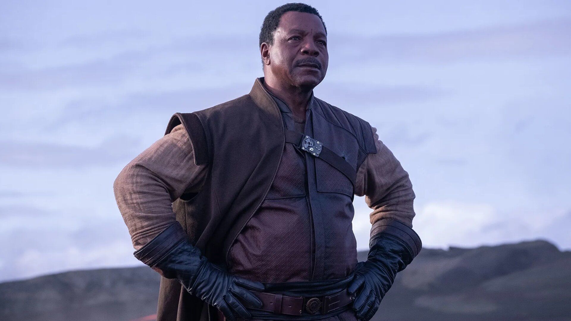 کارل ویترز در نقش گریف کارگا در سریال The Mandalorian