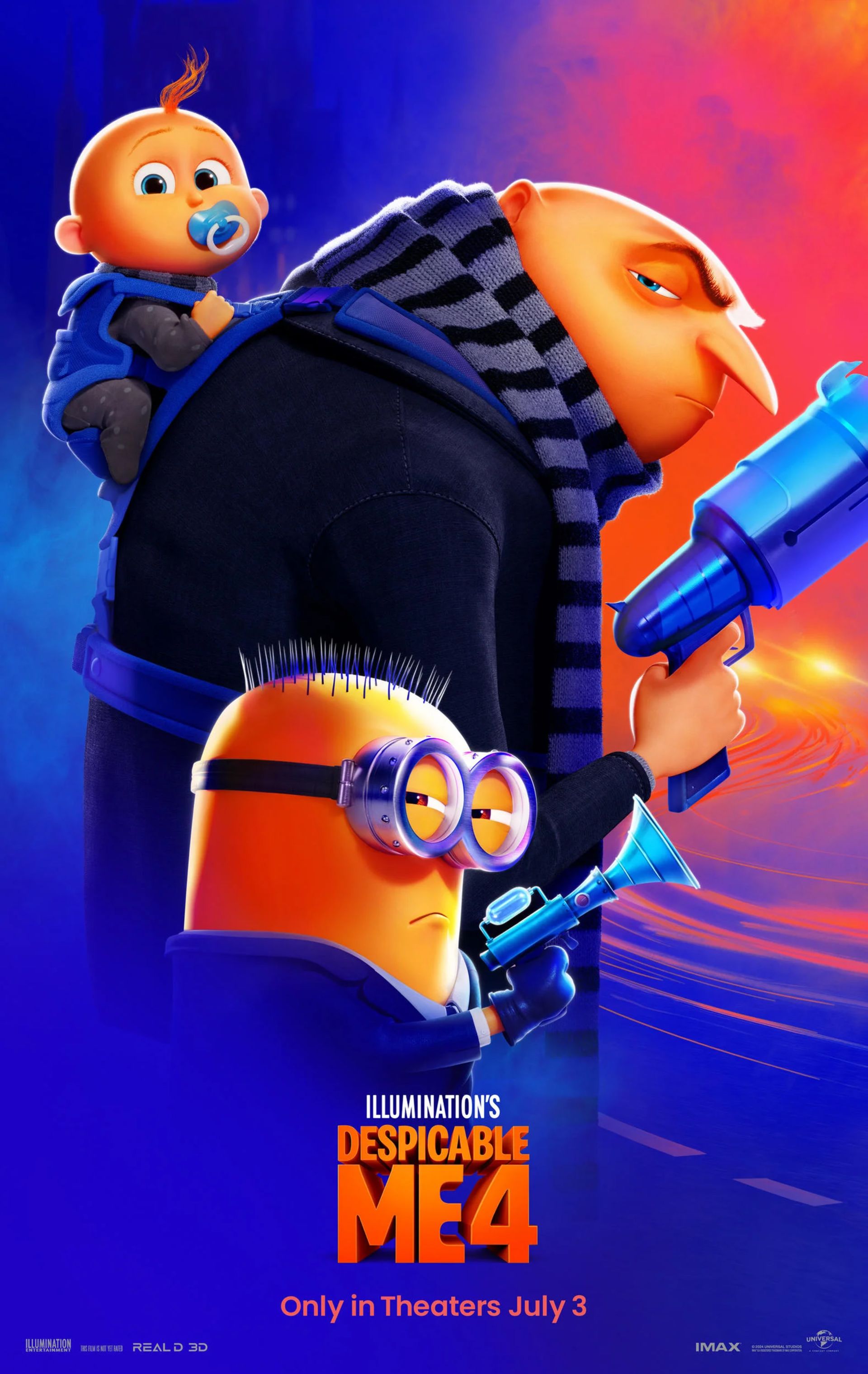 پوستر انیمیشن Despicable Me 4