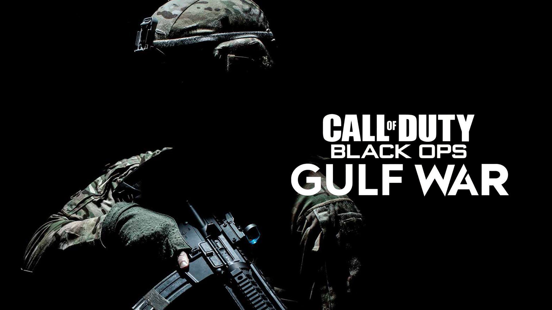 پوستر غیررسمی Call of Duty: Black Ops Gulf War