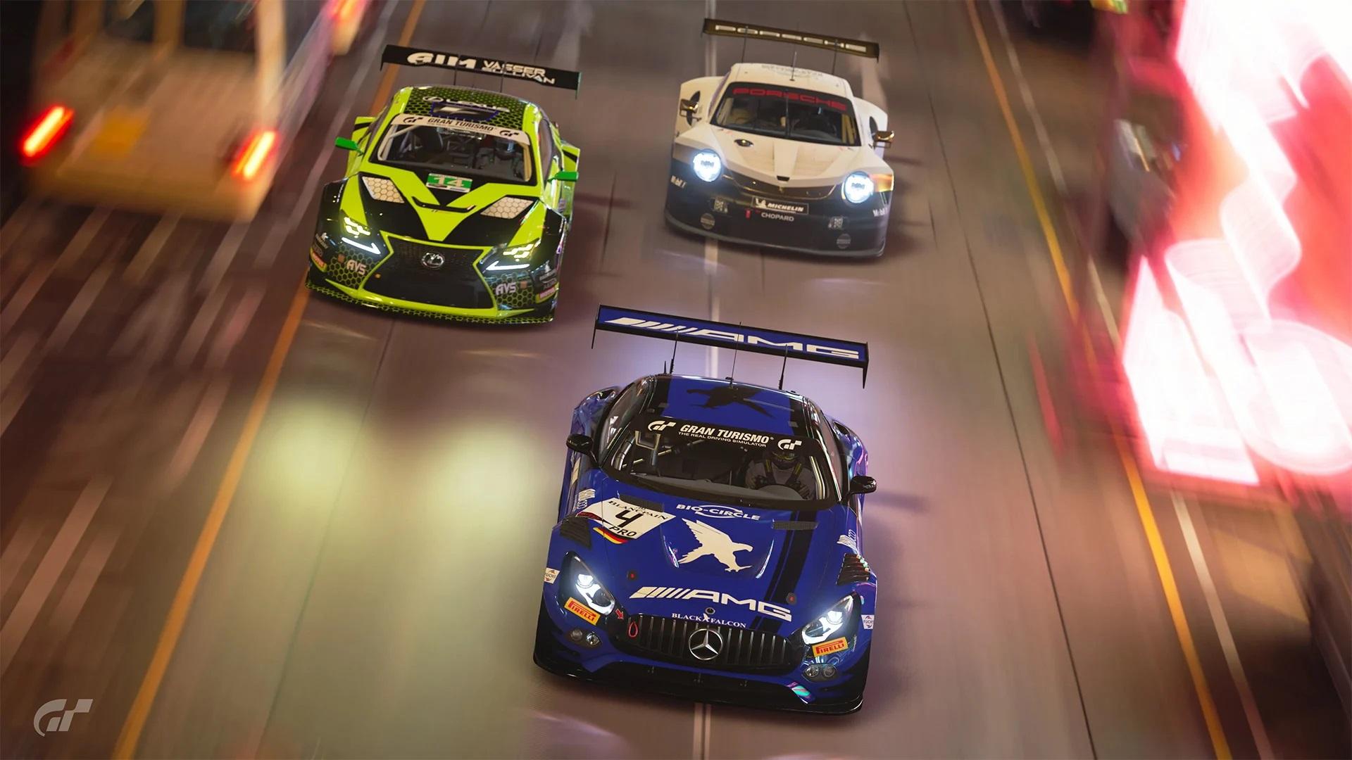 رقابت اتومبیل‌ها سوپراسپرت در بازی Gran Turismo Sport
