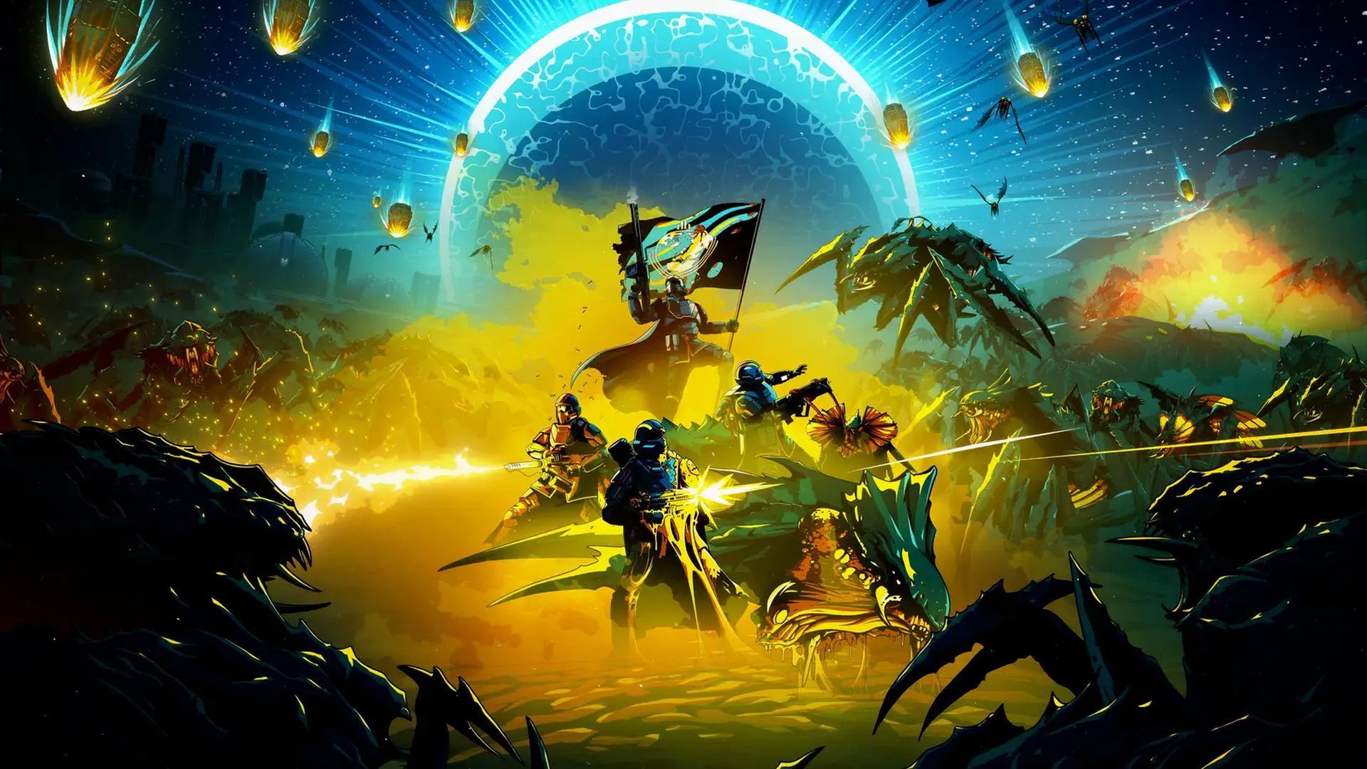پوستر بازی Helldivers 2