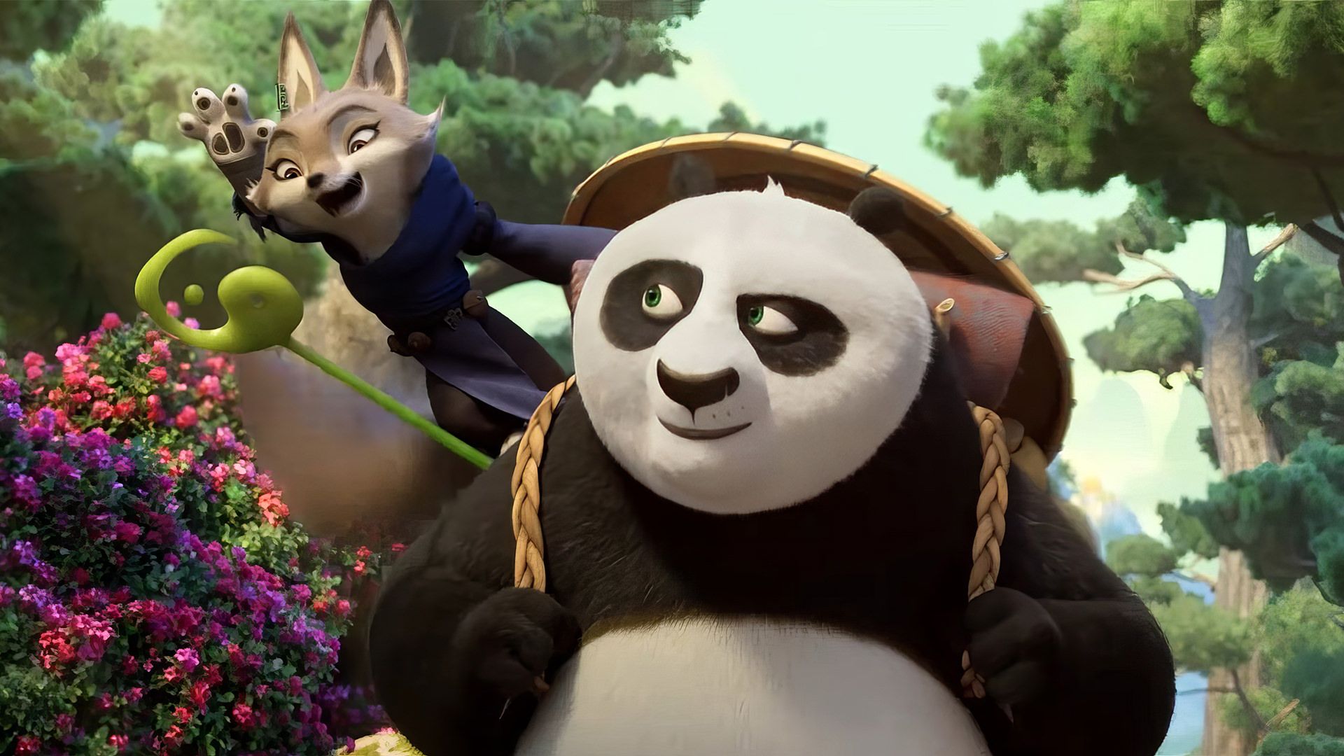 شروع ماجراجویی پو و ژن در انیمیشن Kung Fu Panda 4؛