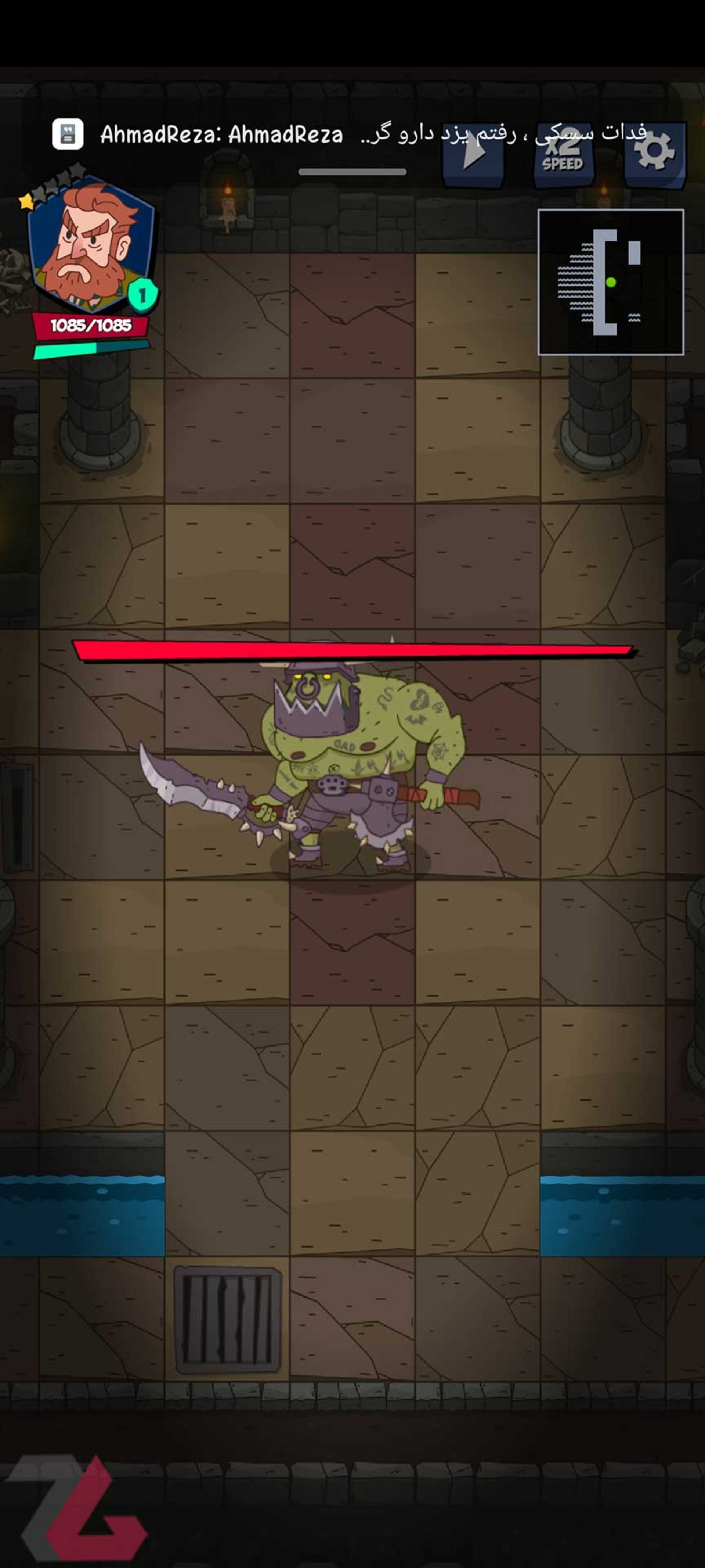 باس‌فایت بازی موبایل Legendary Adventure 