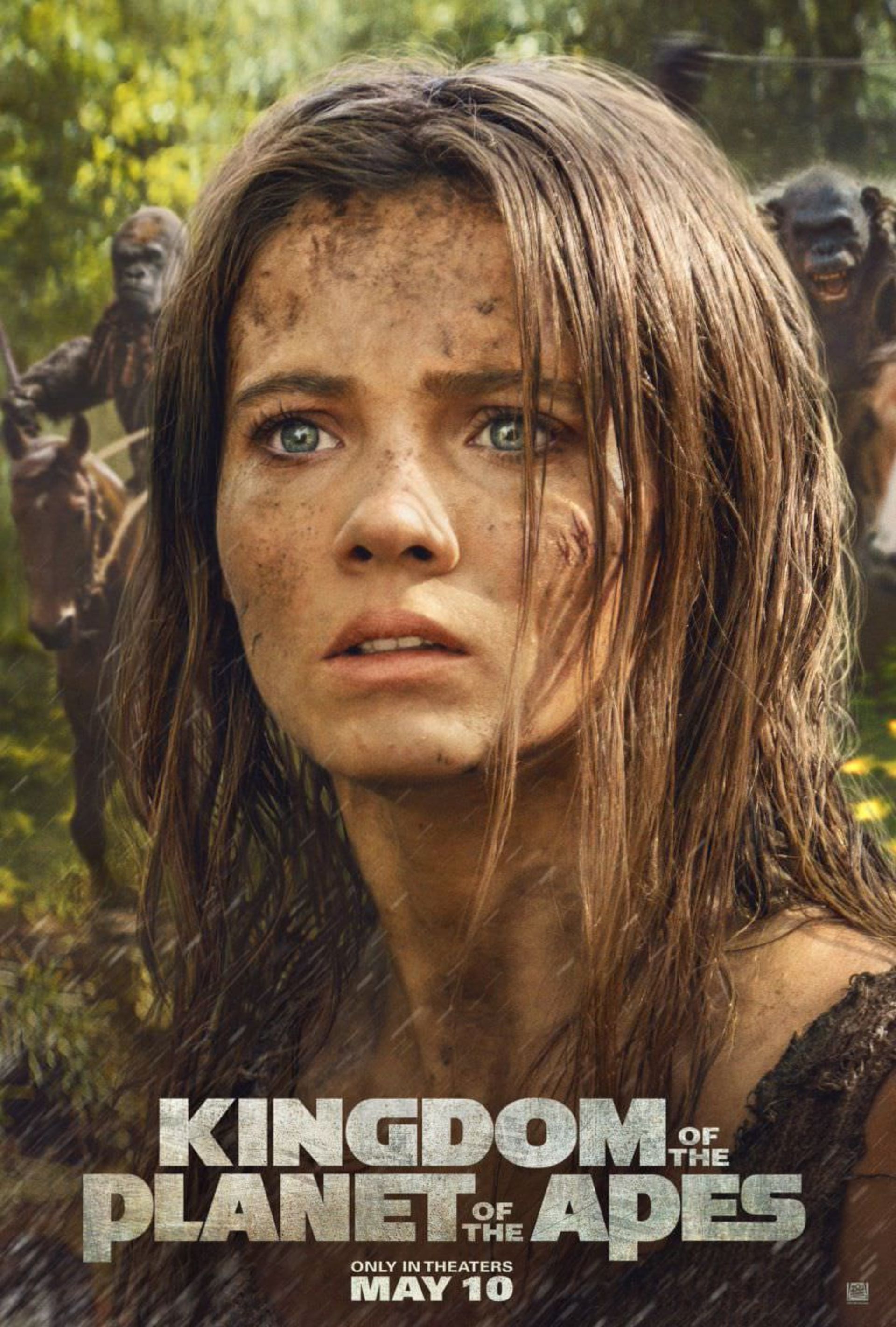 پوستر نوا با بازی فریا آلن در فیلم Kingdom of the Planet of the Apes