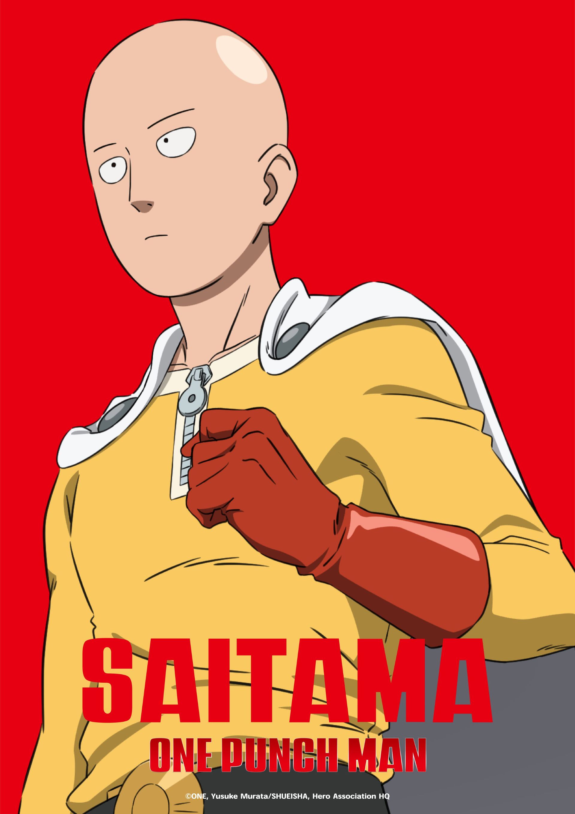 پوستر سایتاما در فصل سوم انیمه One Punch Man