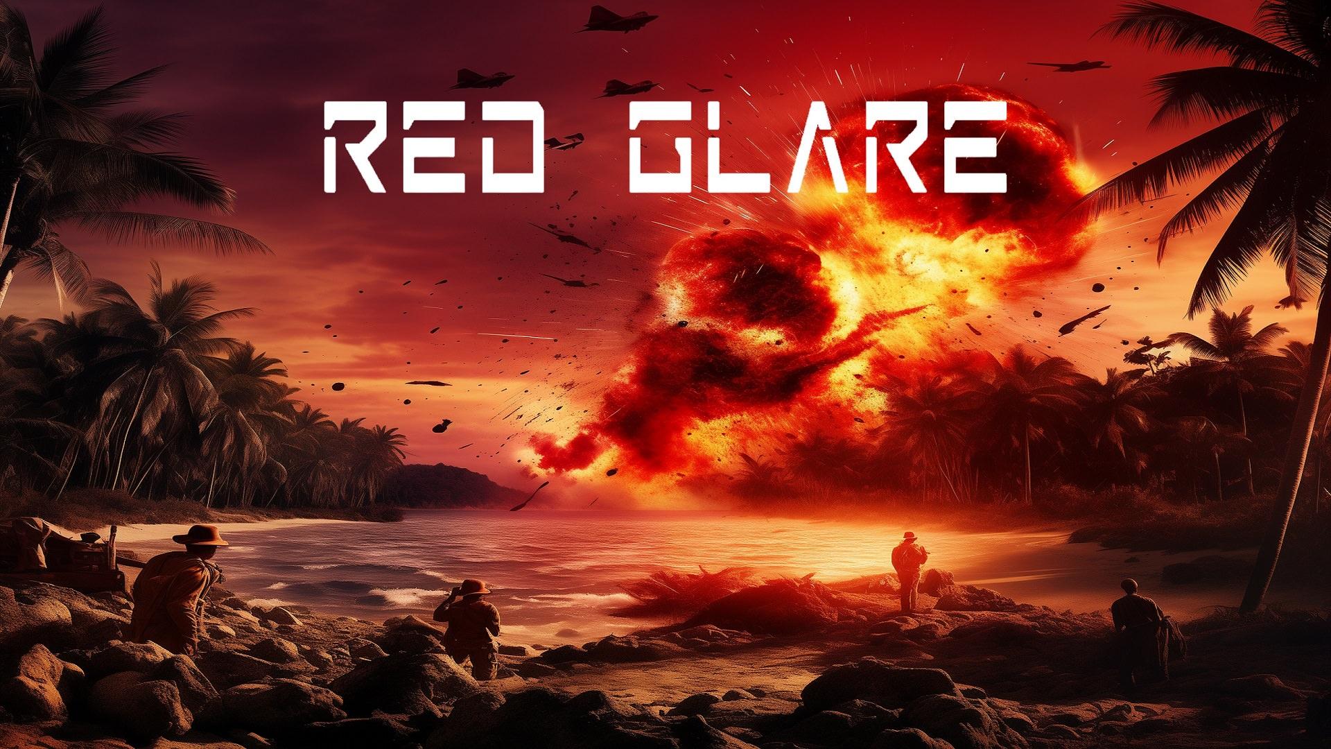 پوستر و لوگو بازی Red Glare