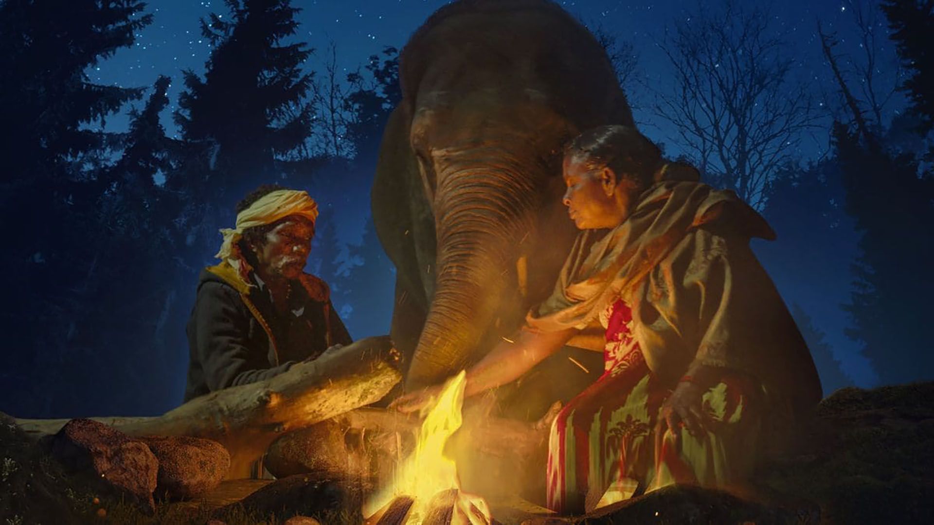 پوستر مستند کوتاه The Elephant Whisperers
