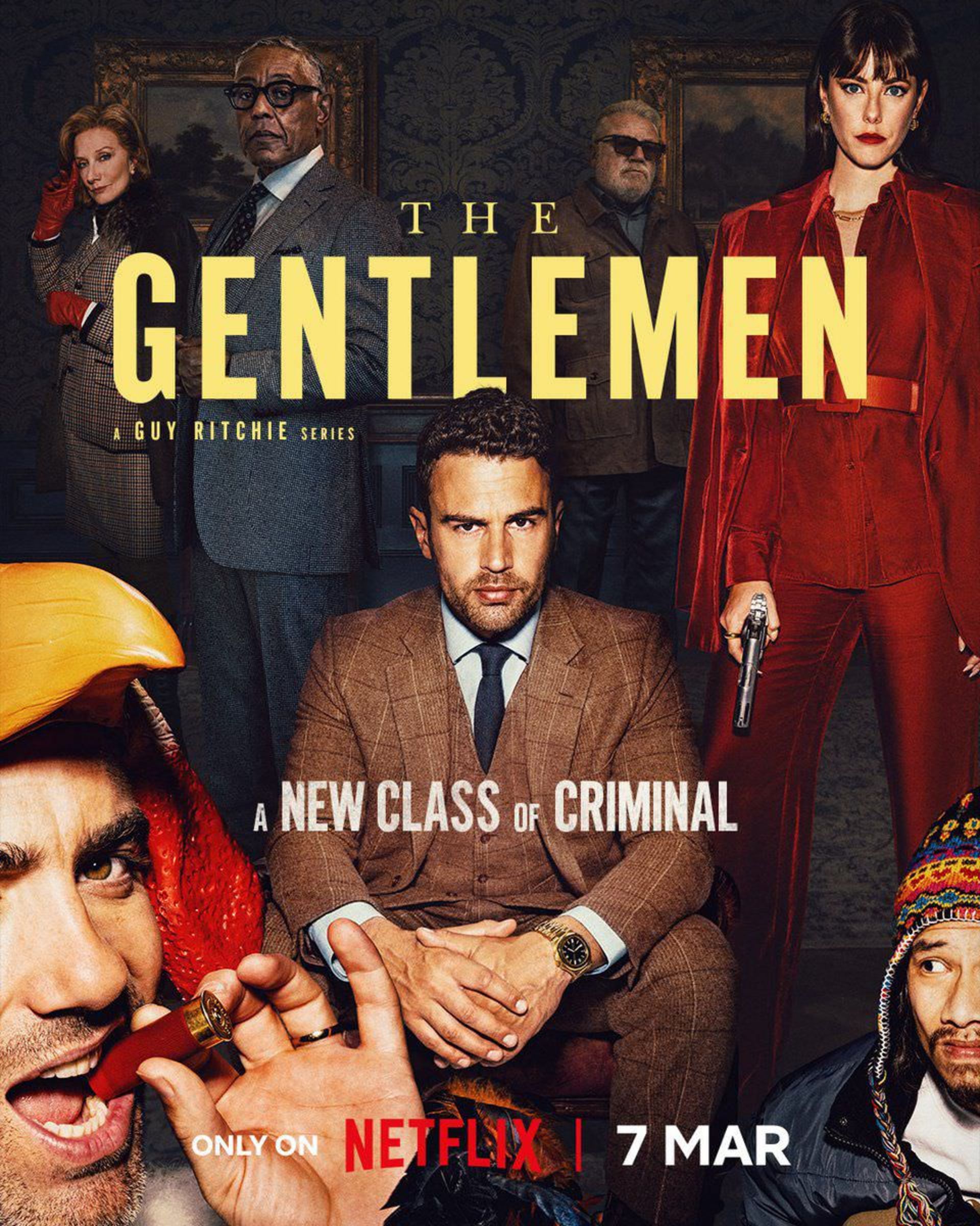 پوستر رسمی اول سریال The Gentlemen