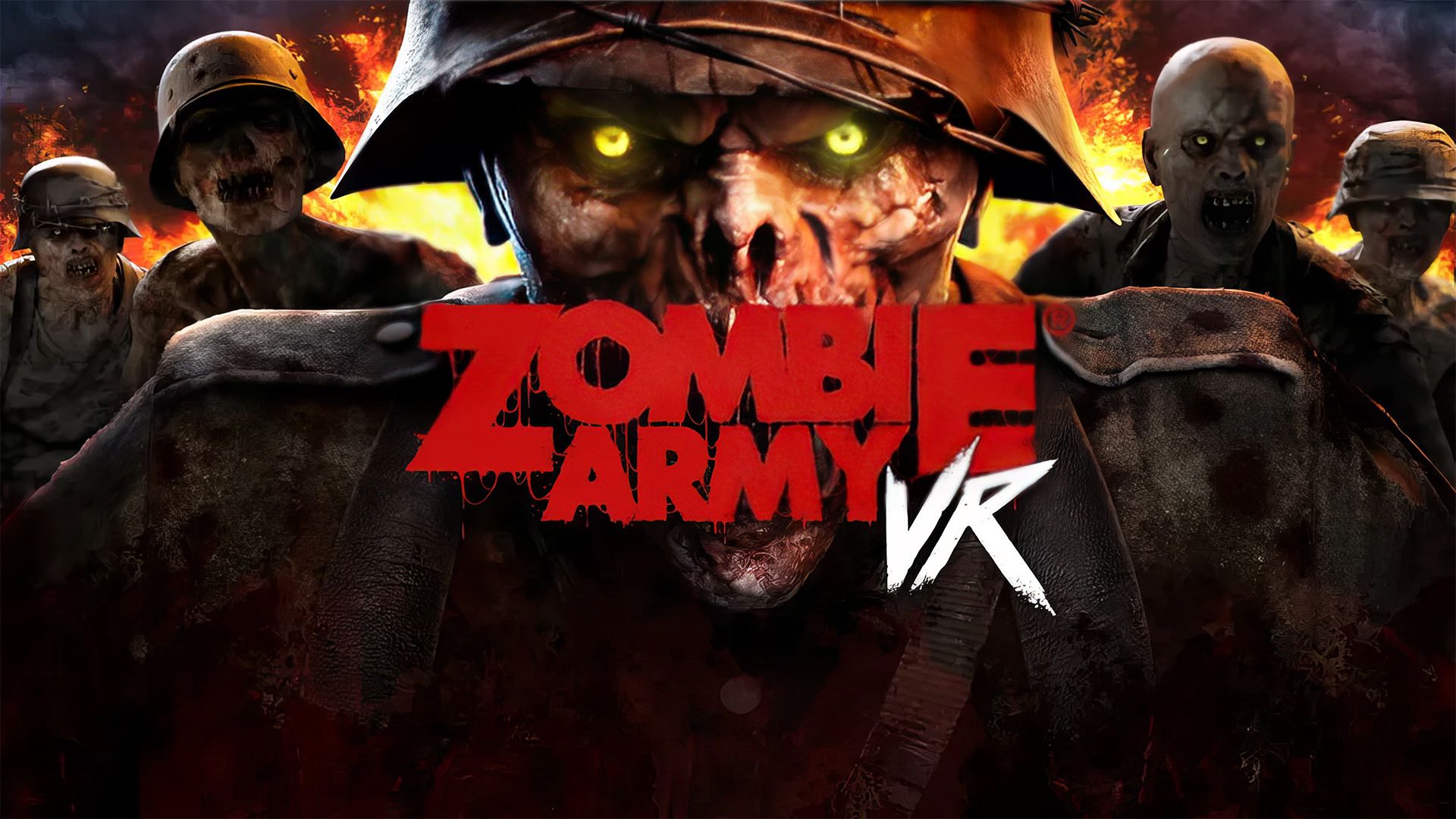 مبارزه با زامبی‌ها در بازی Zombie Army VR