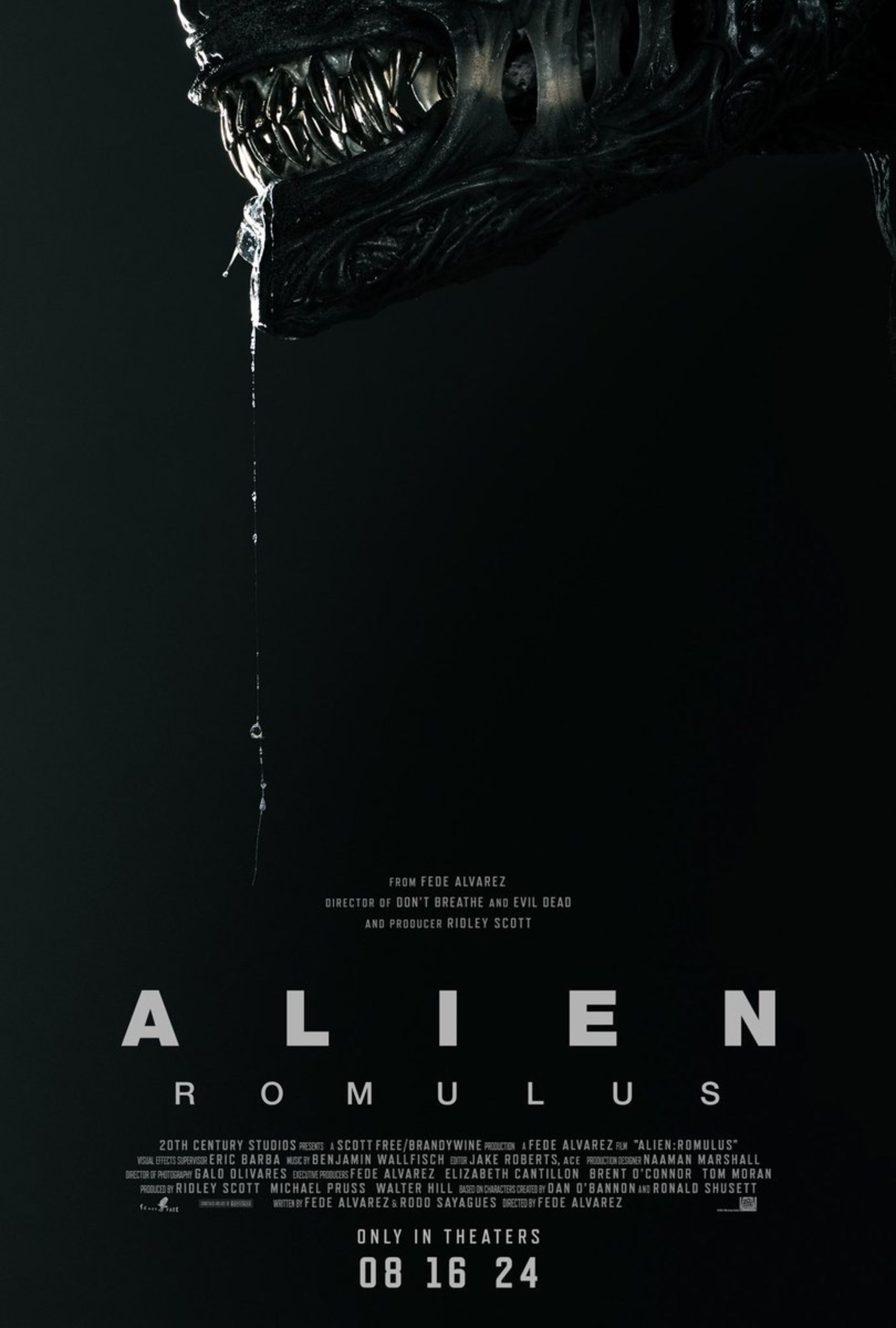 اولین پوستر فیلم Alien: Romulus