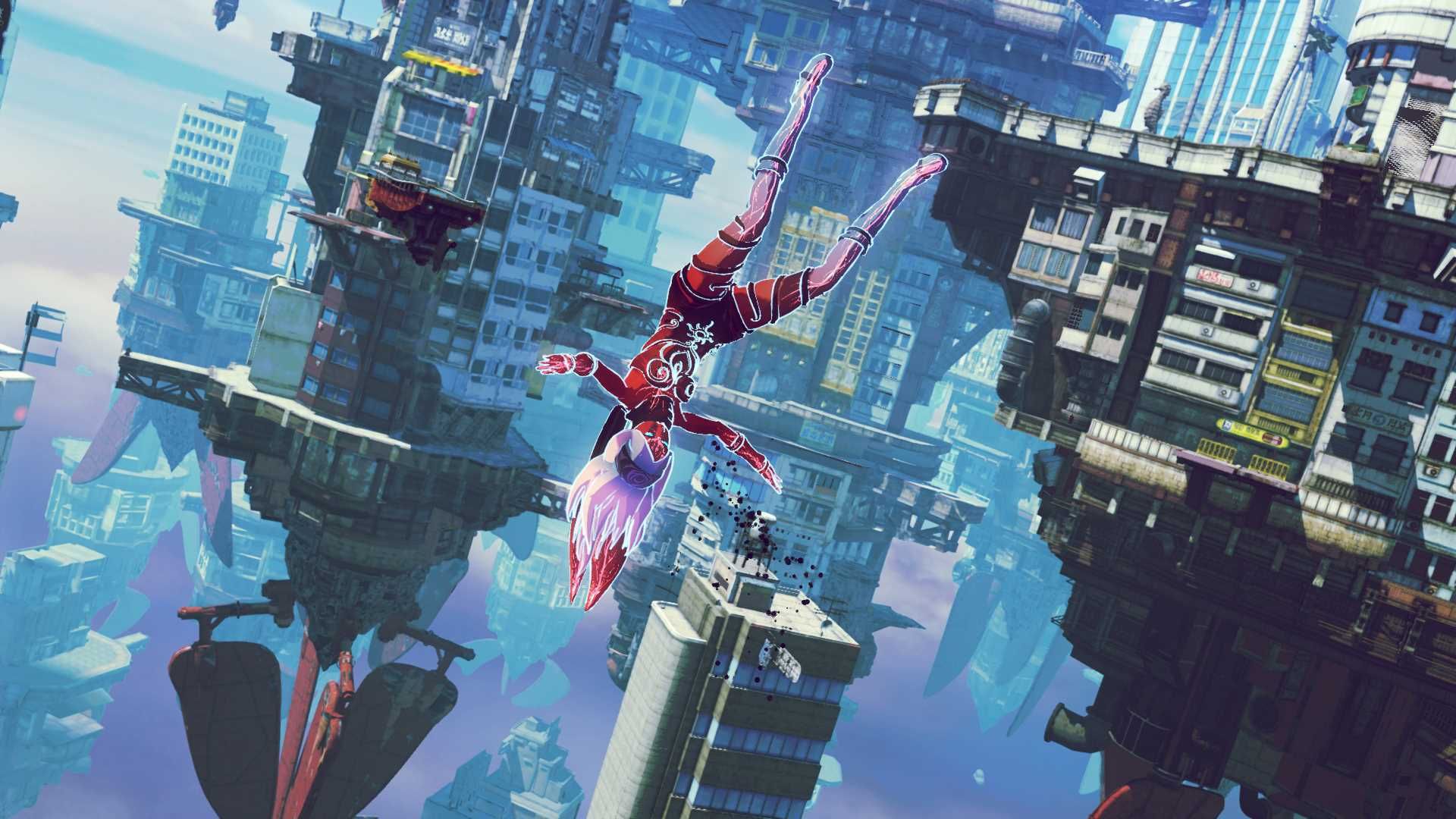 پرواز کت در آسمان‌های بازی Gravity Rush 2