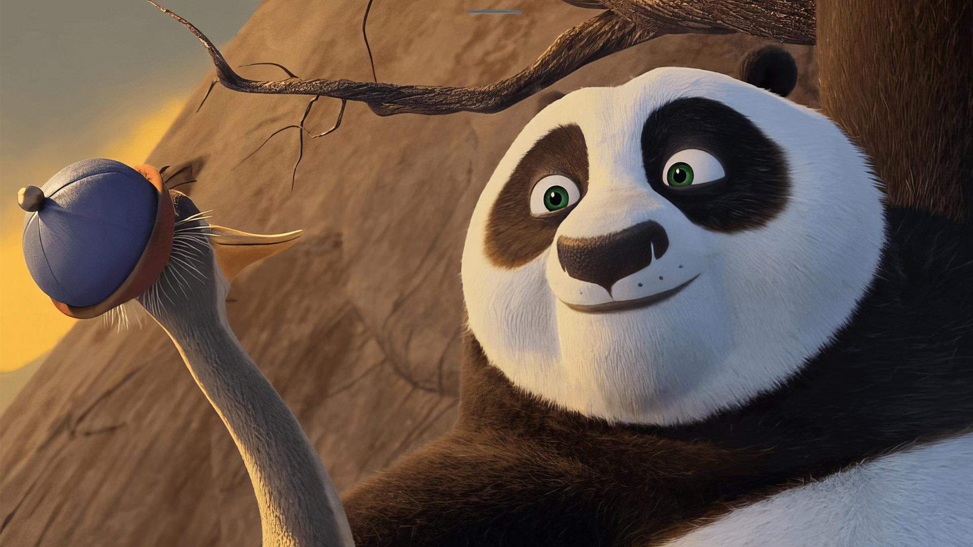 خرسندی پو در انیمیشن Kung Fu Panda 4 
