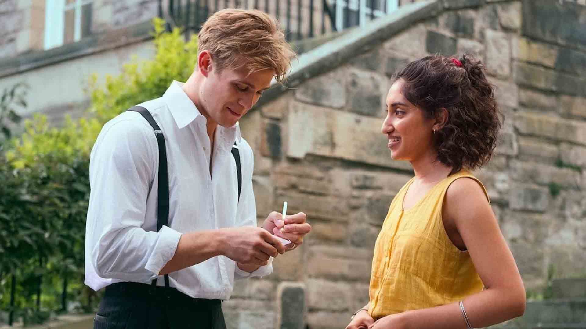 دکستر میهیو و اما مورلی در سریال One Day